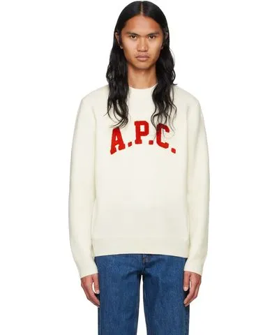 A.P.C. Off-White Joshua Sweater