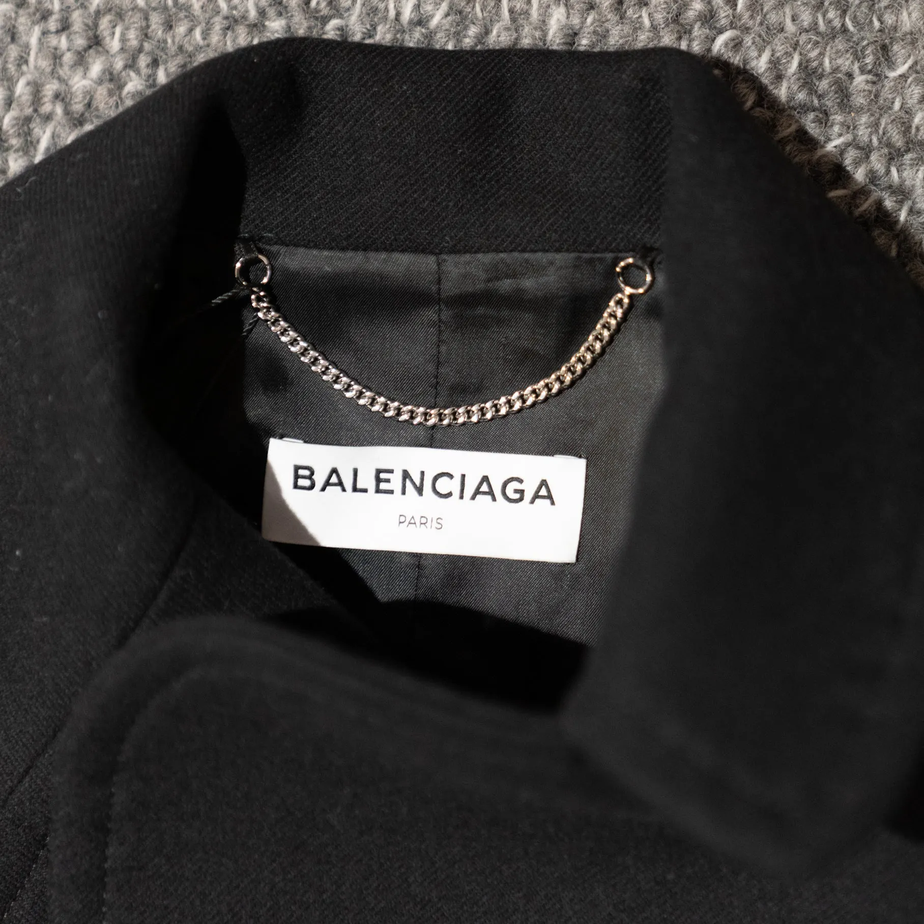 Balenciaga wool coat