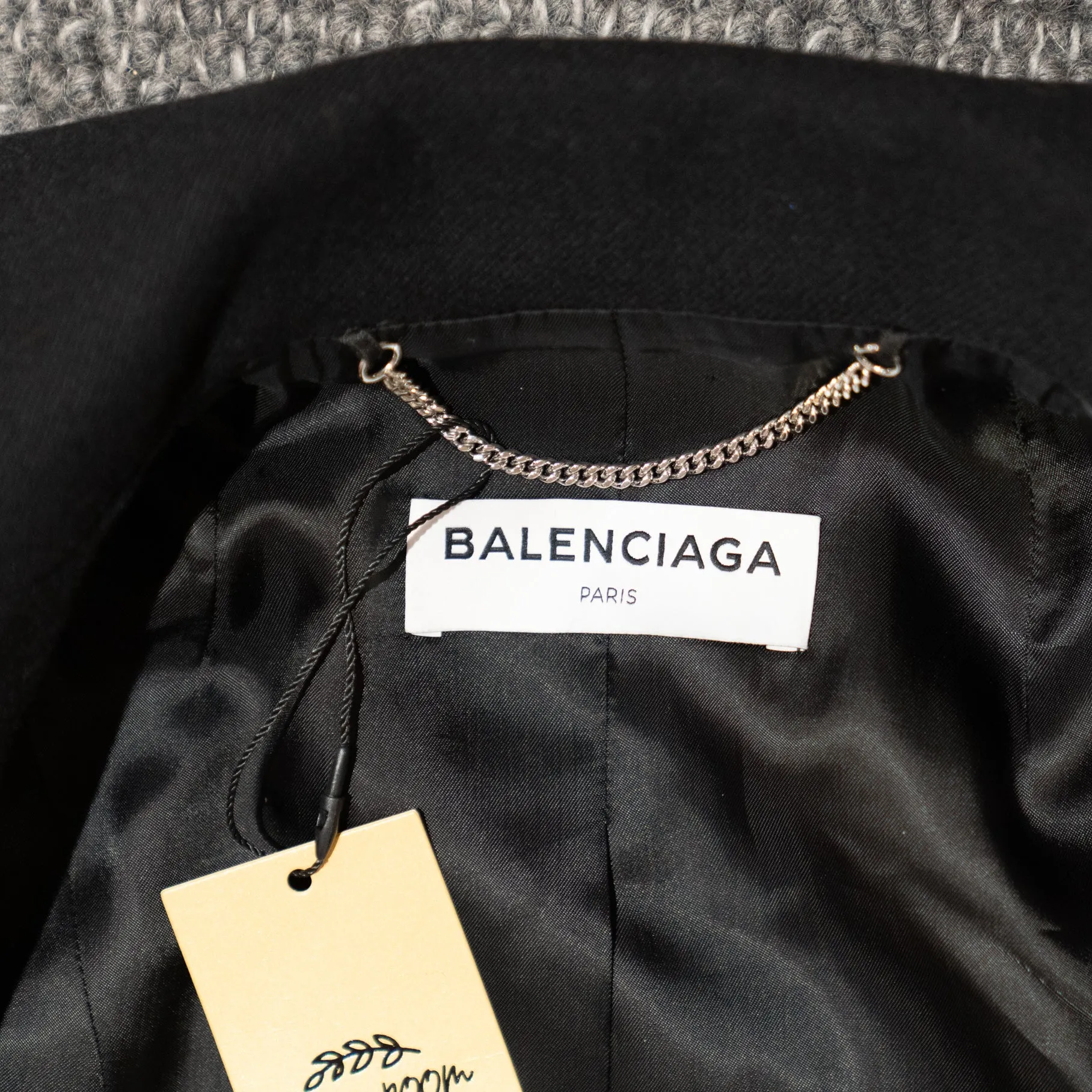 Balenciaga wool coat