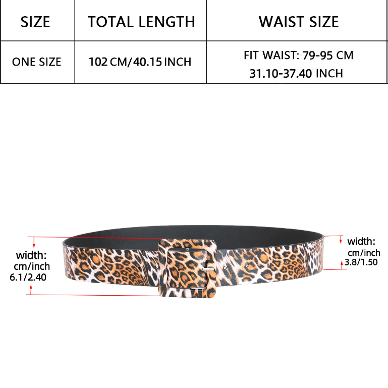 Belt Queen Wilkar (Leopard)