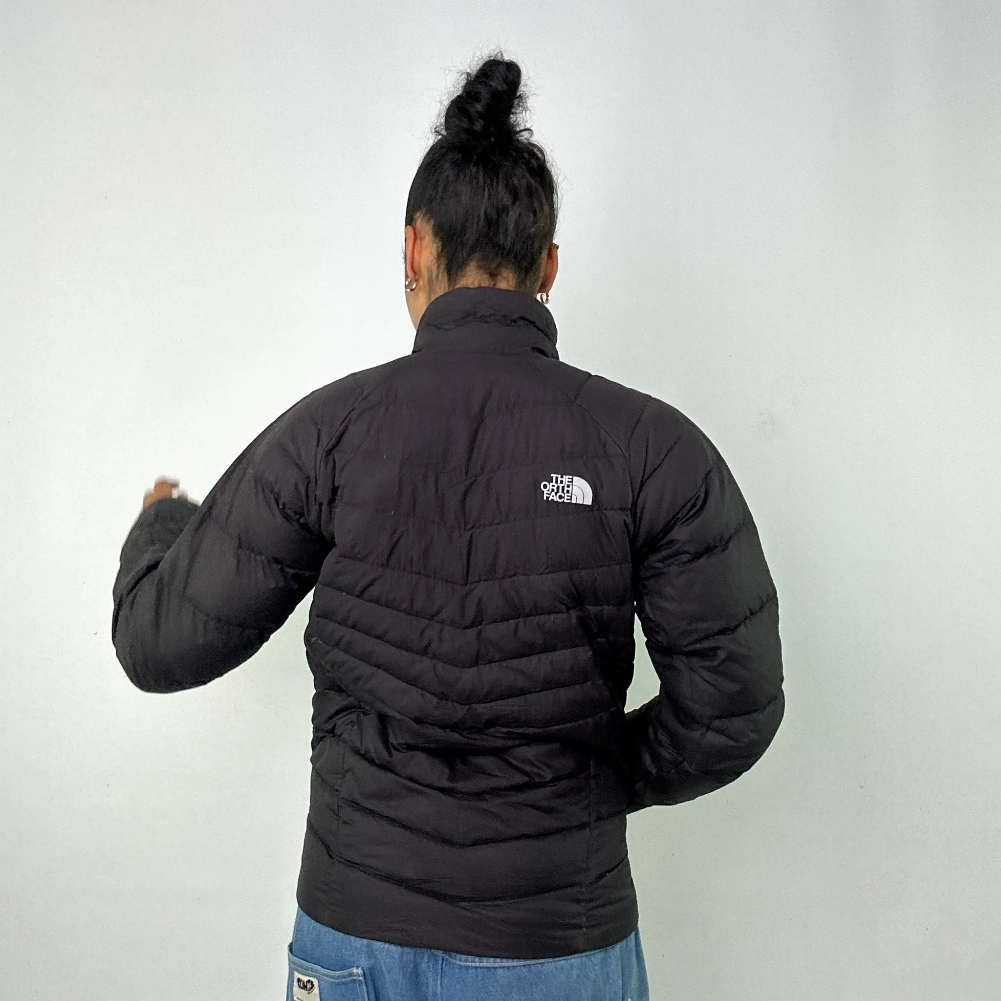 Black y2ks The North Face 550 Series Puffer Jacket Coat (S)