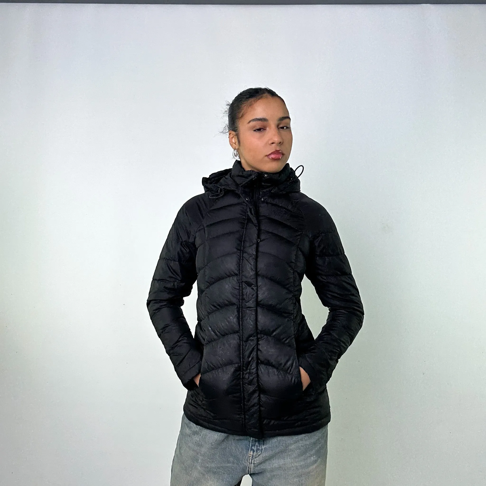 Black y2ks The North Face 600 Series Puffer Jacket Coat (XS)