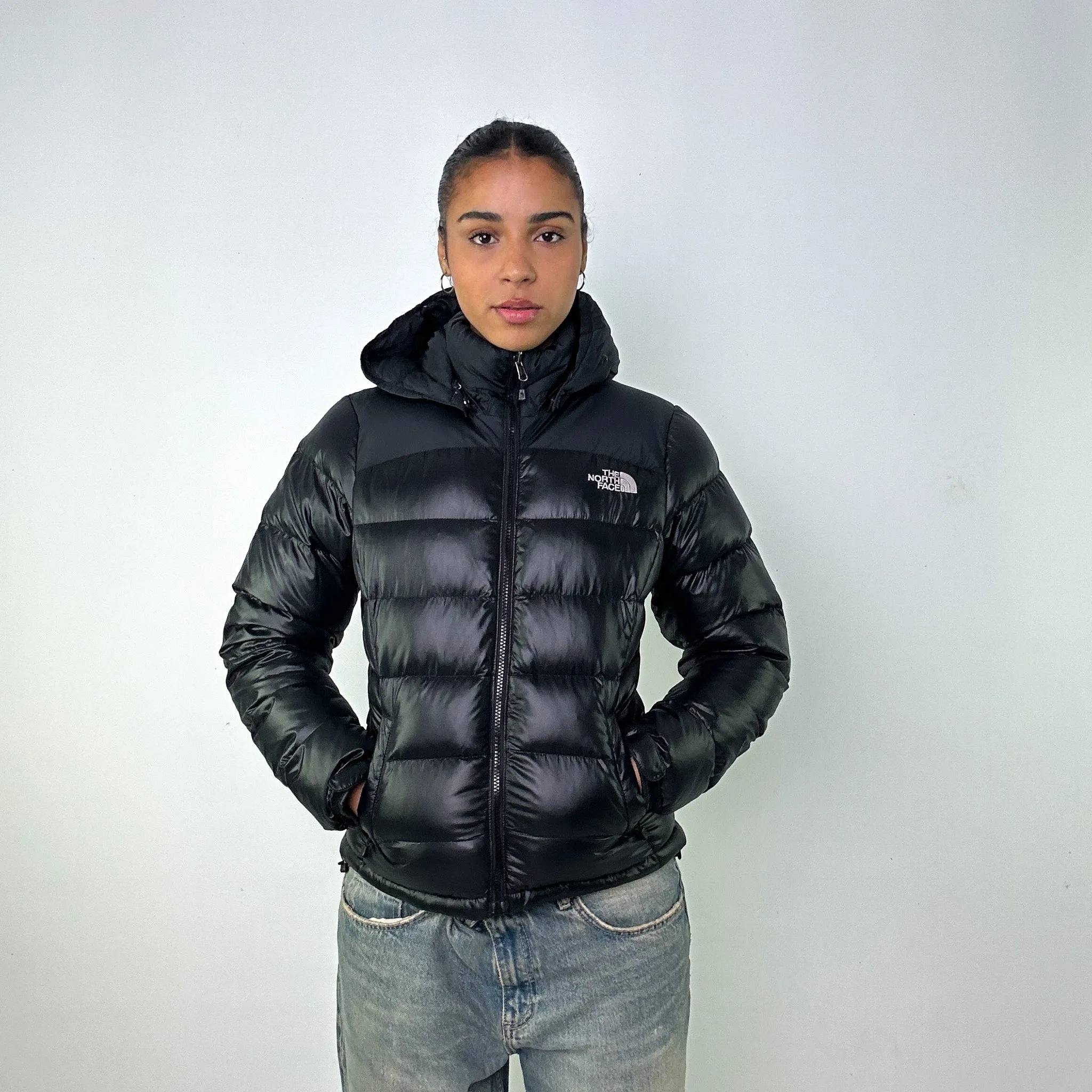 Black y2ks The North Face 700 Series Puffer Jacket Coat (M)