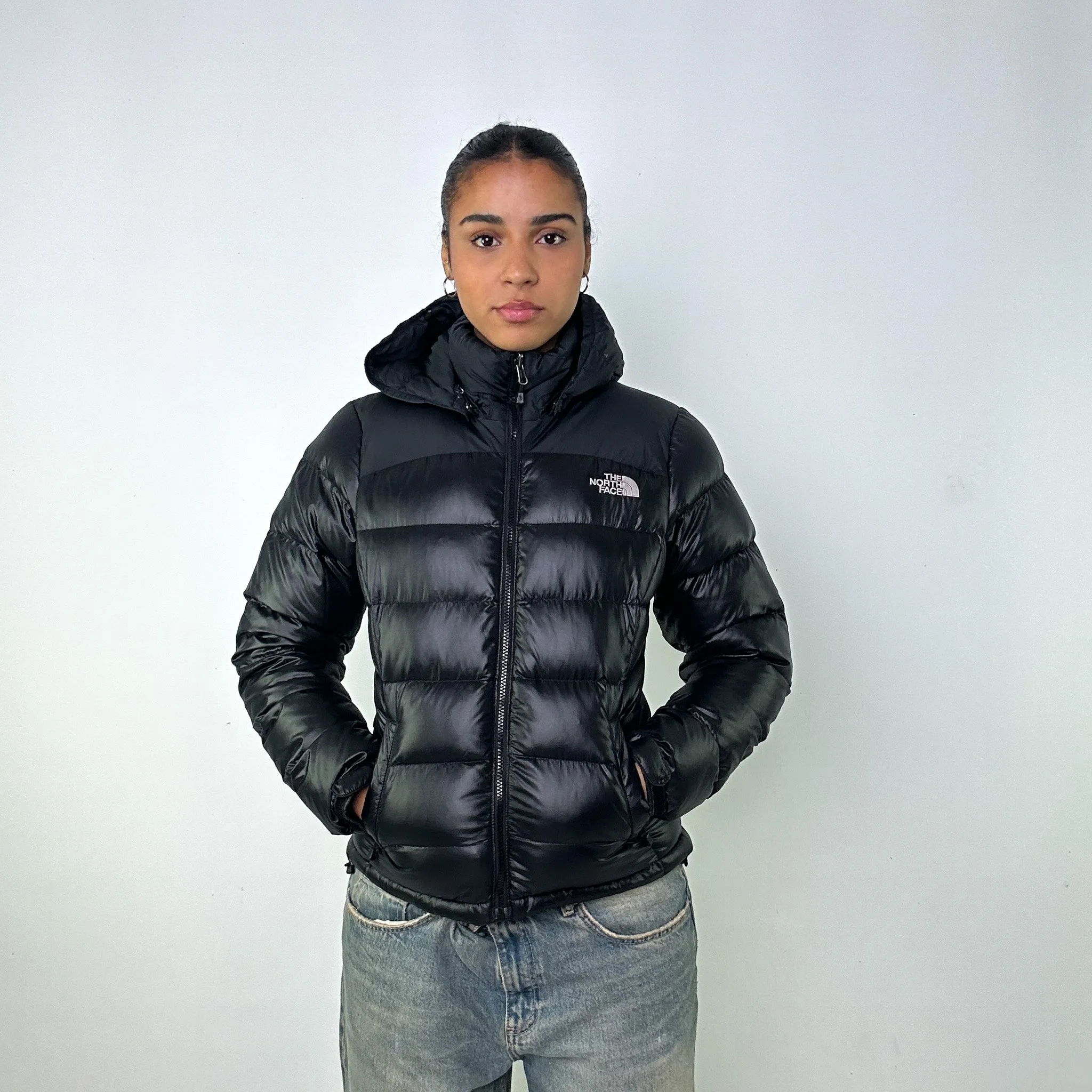 Black y2ks The North Face 700 Series Puffer Jacket Coat (M)