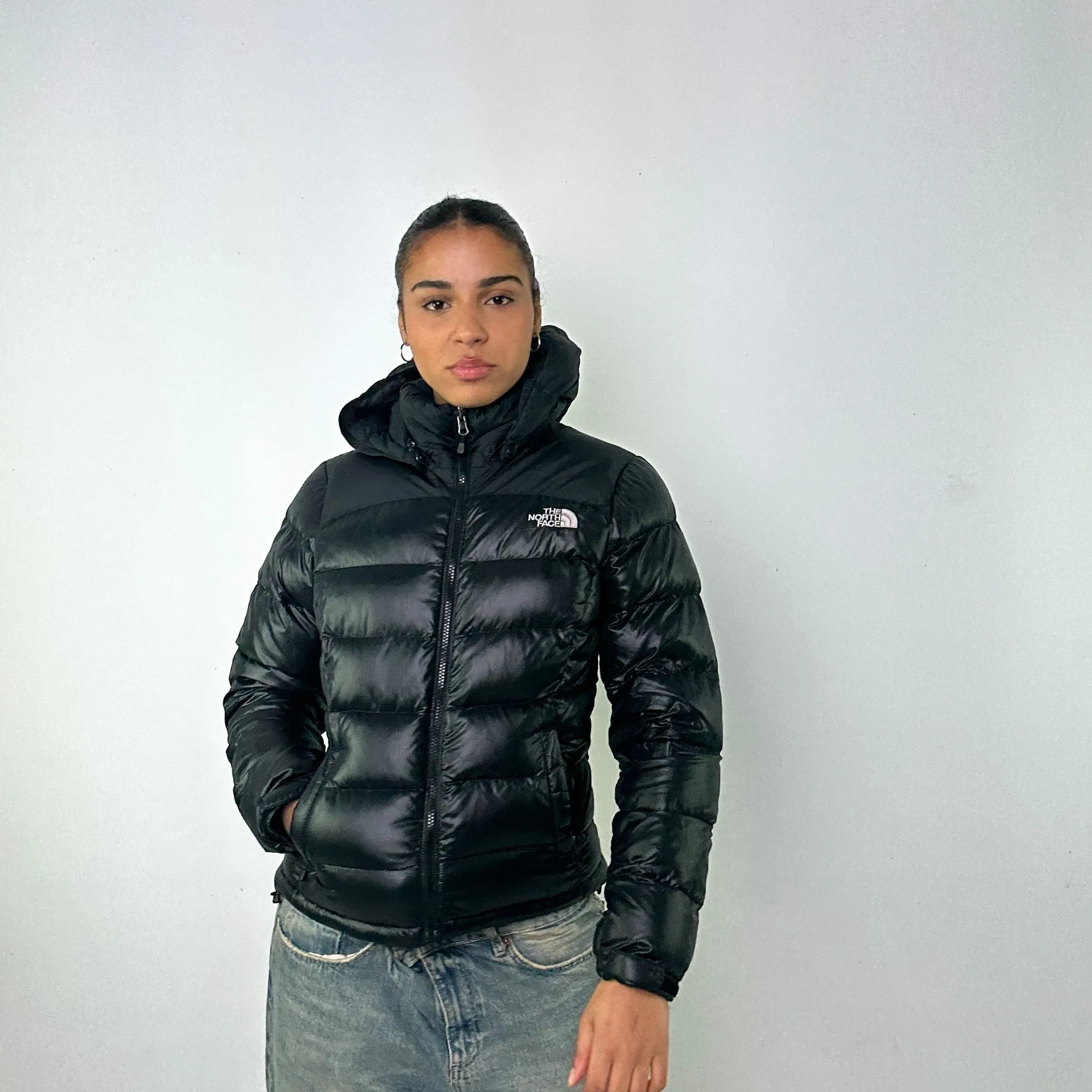 Black y2ks The North Face 700 Series Puffer Jacket Coat (M)