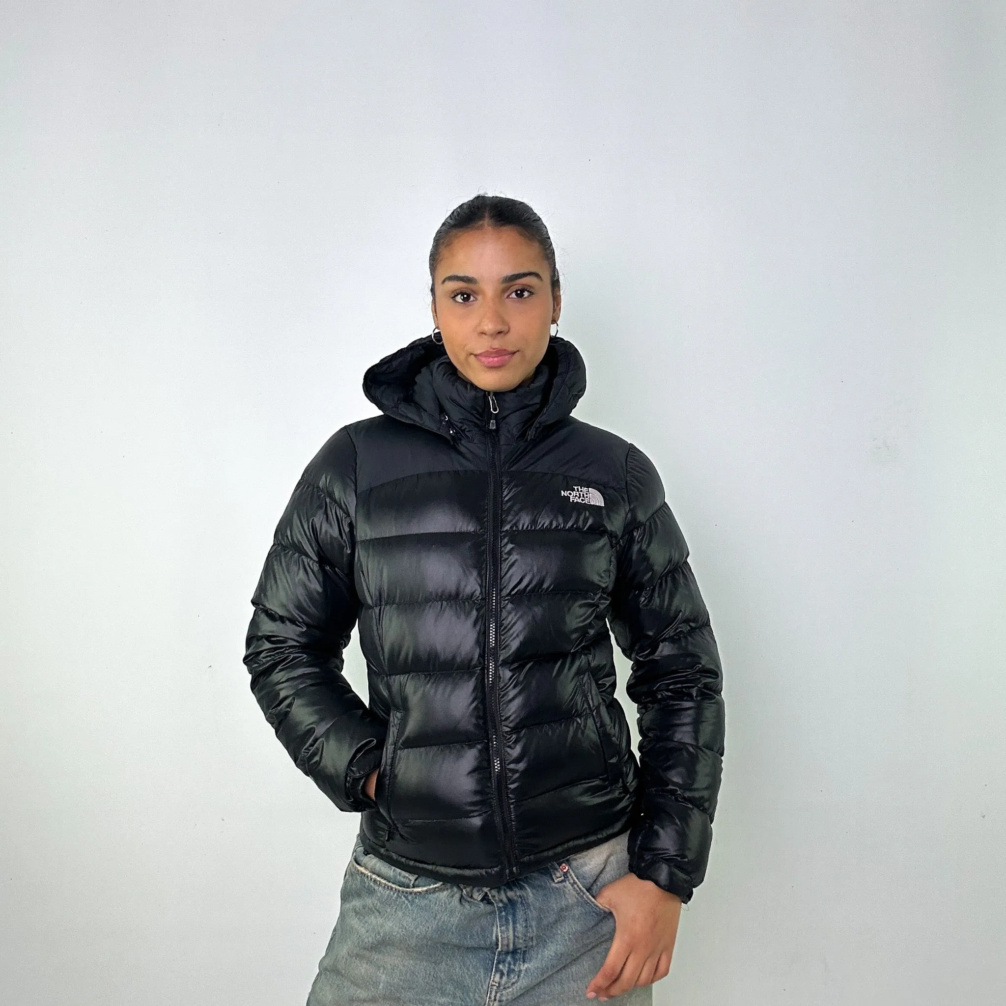 Black y2ks The North Face 700 Series Puffer Jacket Coat (M)