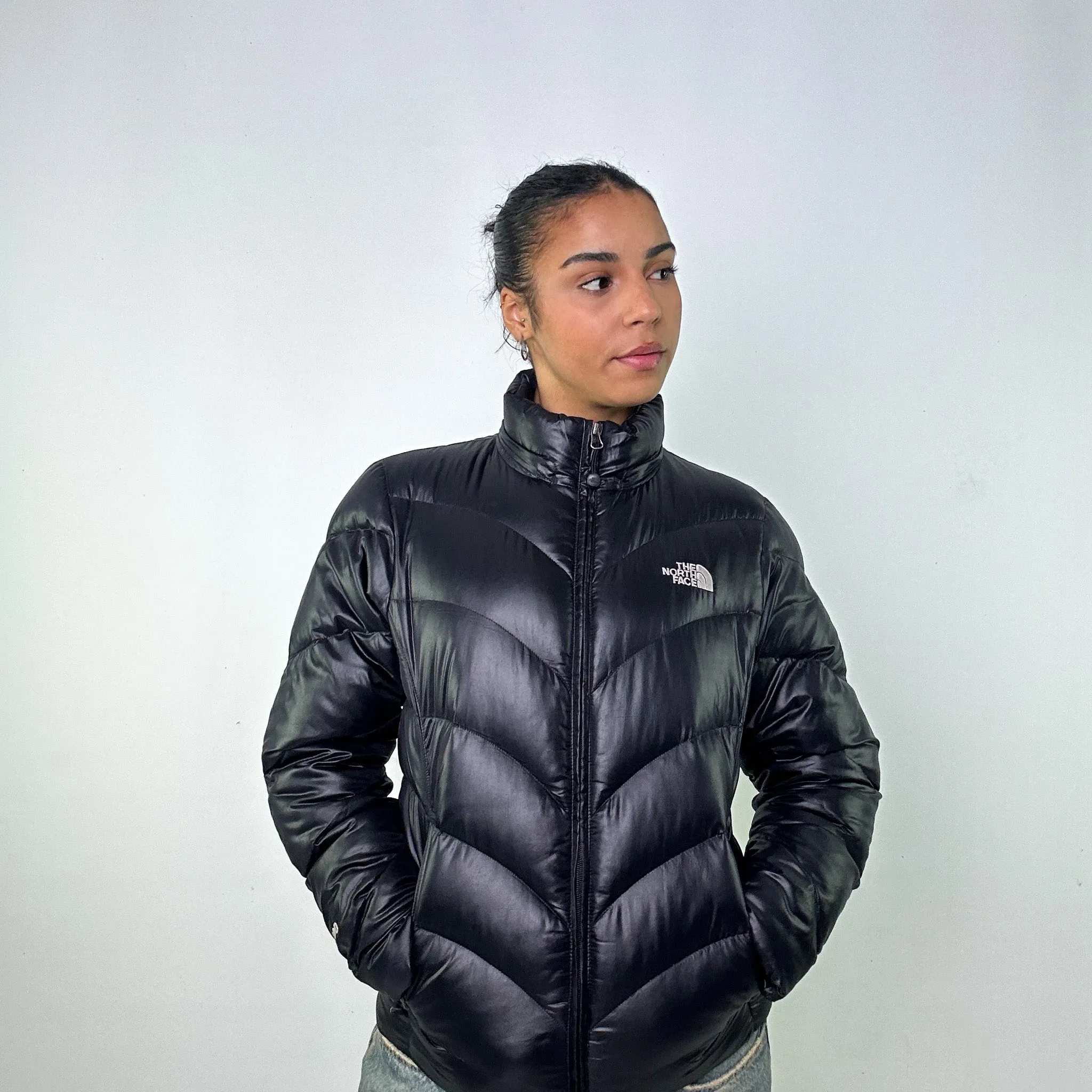 Black y2ks The North Face 700 Series Puffer Jacket Coat (XL)