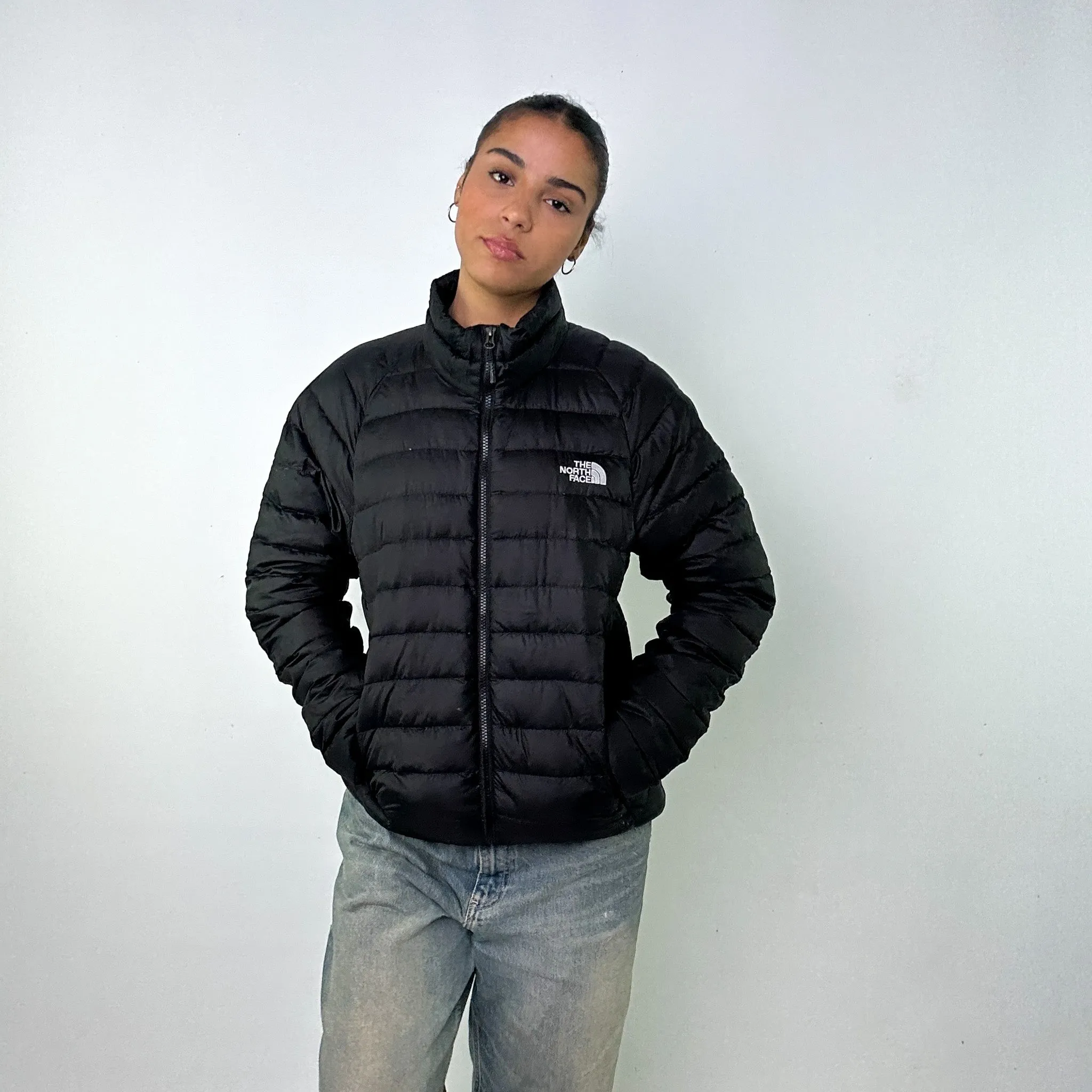 Black y2ks The North Face 800 Series Puffer Jacket Coat (M)