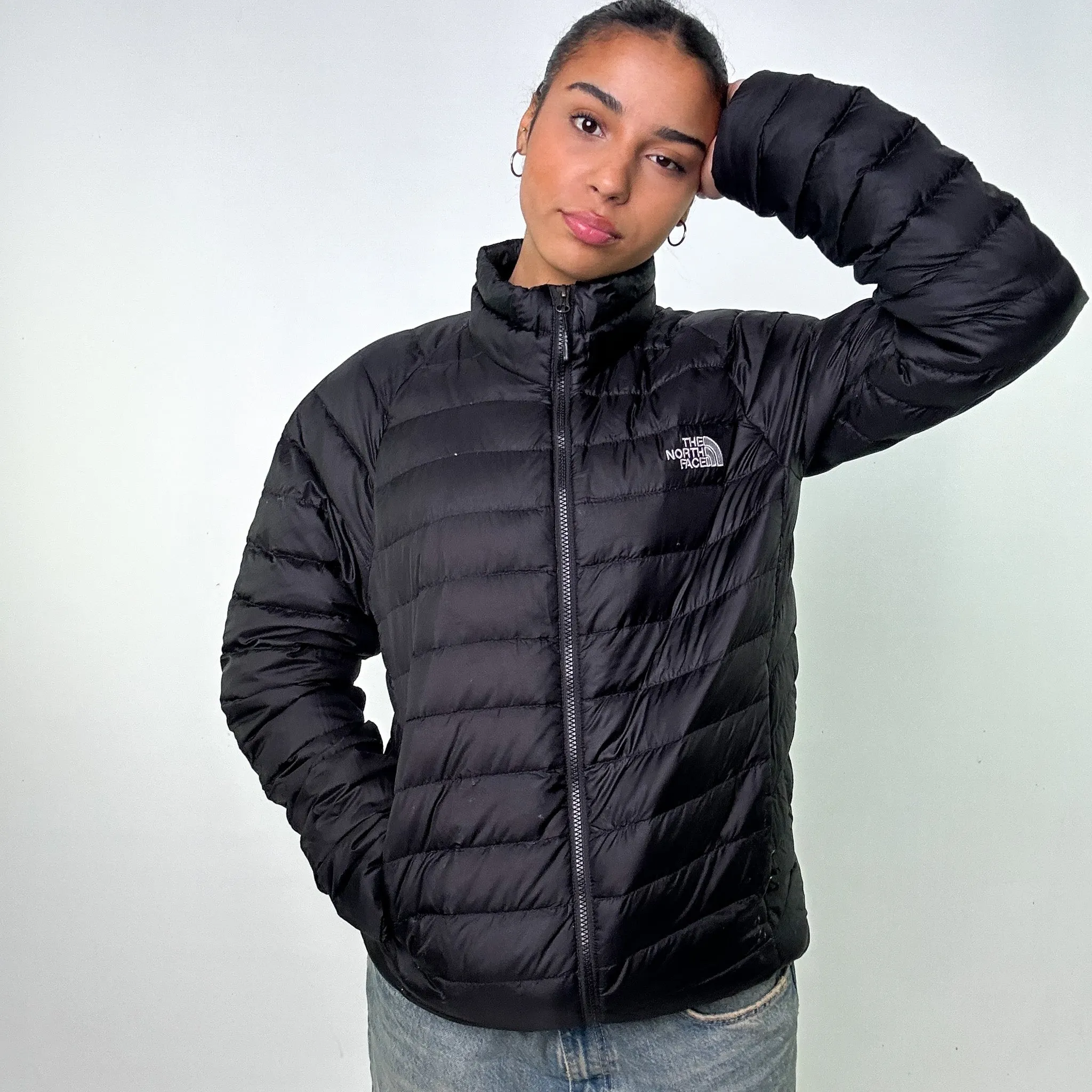 Black y2ks The North Face 800 Series Puffer Jacket Coat (M)