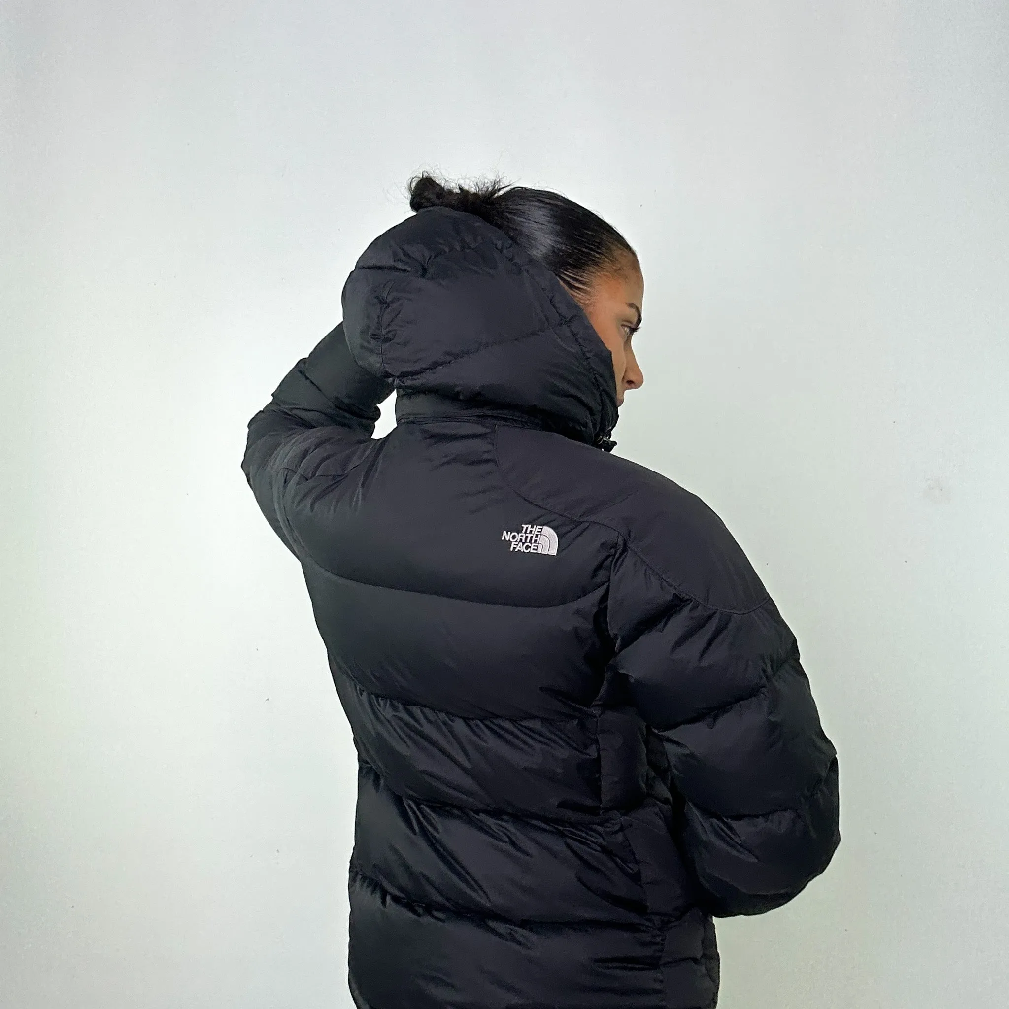 Black y2ks The North Face Hyvent 700 Series Puffer Jacket Coat (L)