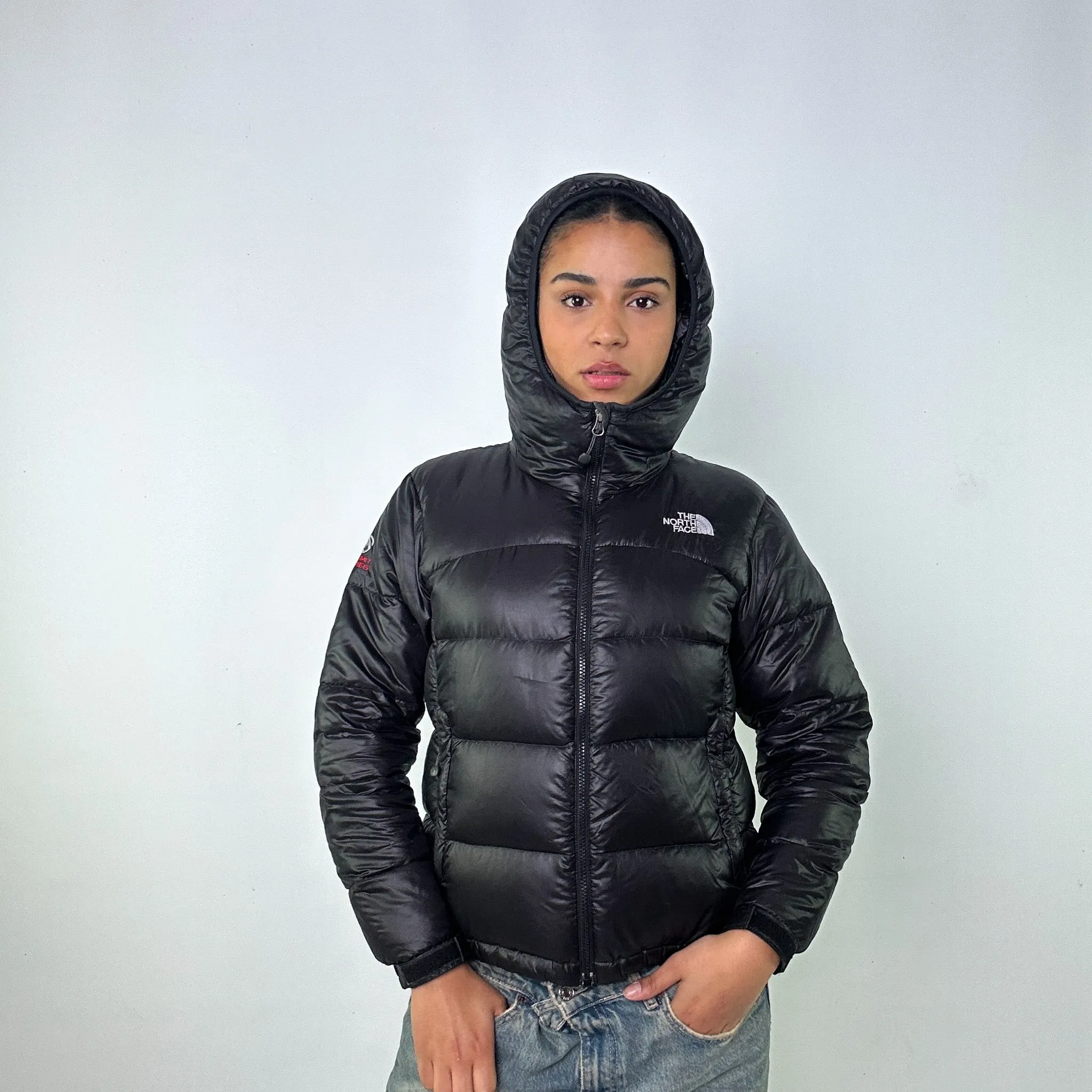 Black y2ks The North Face Summit Series Puffer Jacket Coat (M)