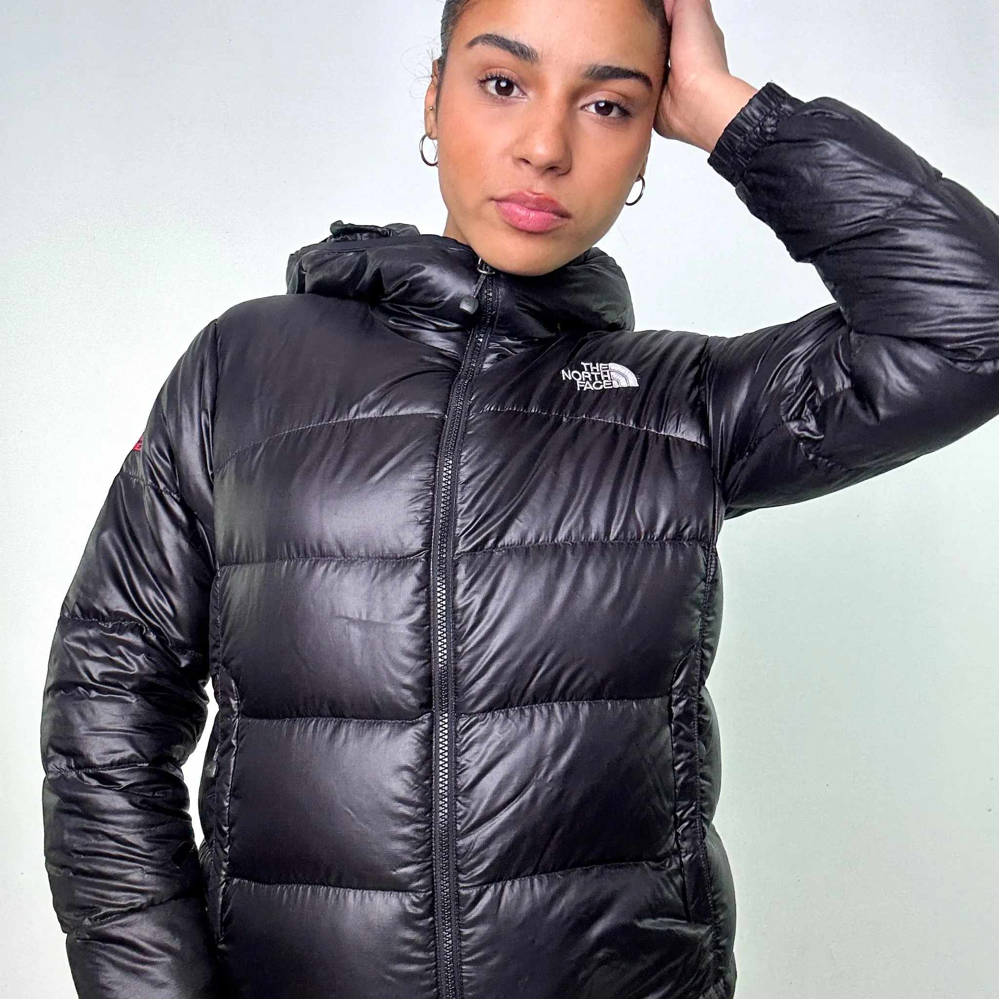 Black y2ks The North Face Summit Series Puffer Jacket Coat (M)