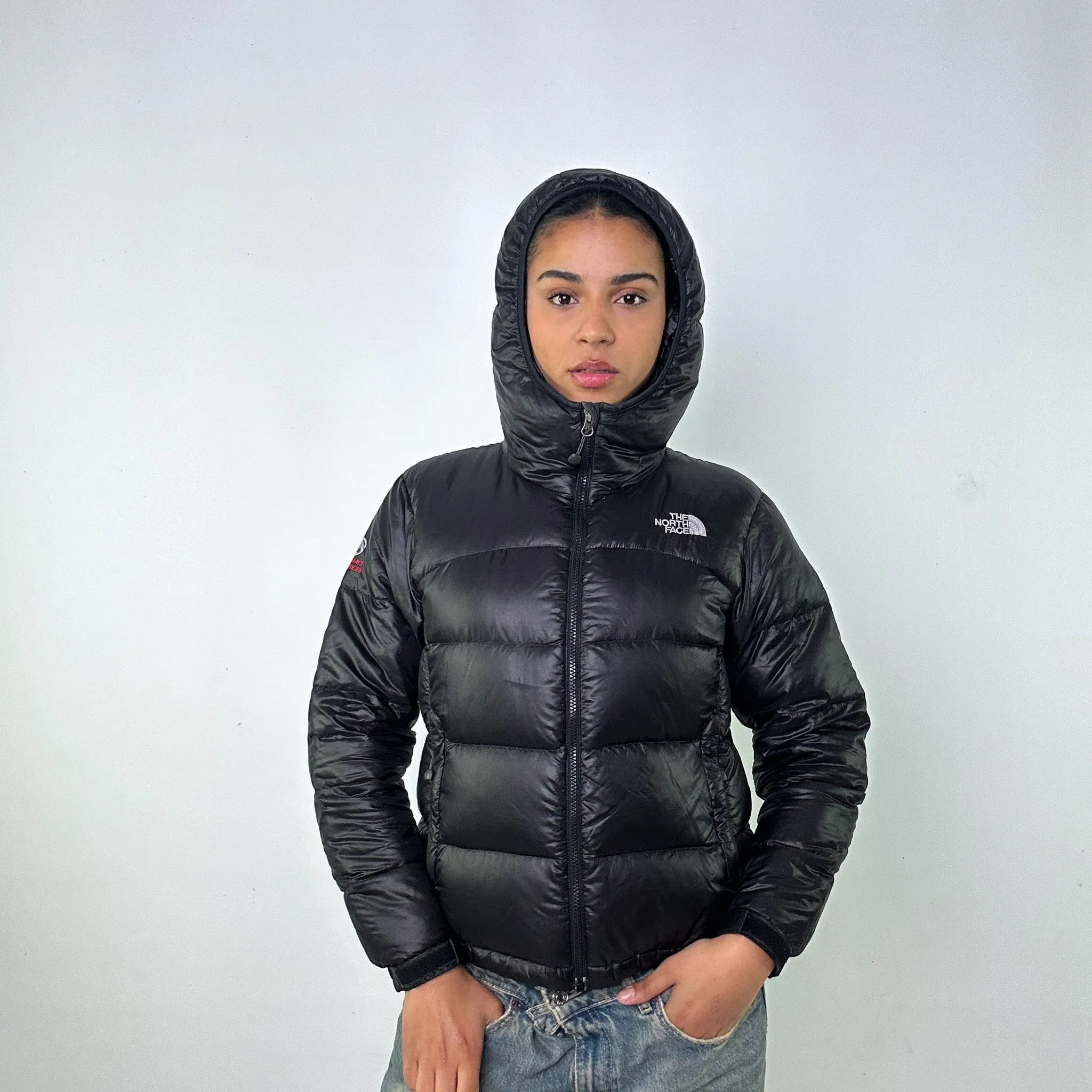 Black y2ks The North Face Summit Series Puffer Jacket Coat (M)