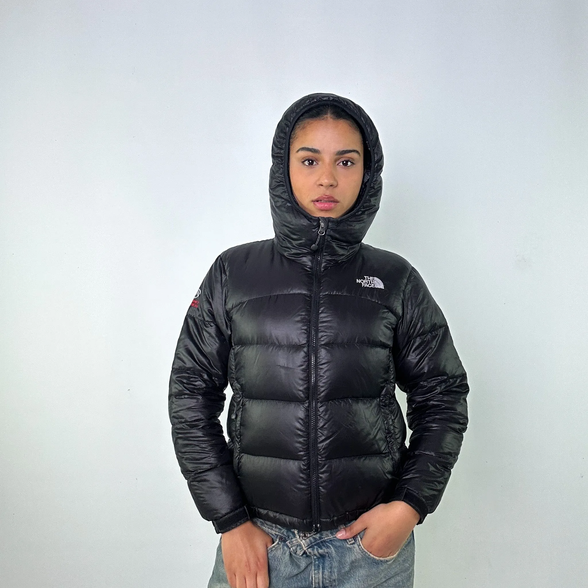 Black y2ks The North Face Summit Series Puffer Jacket Coat (M)