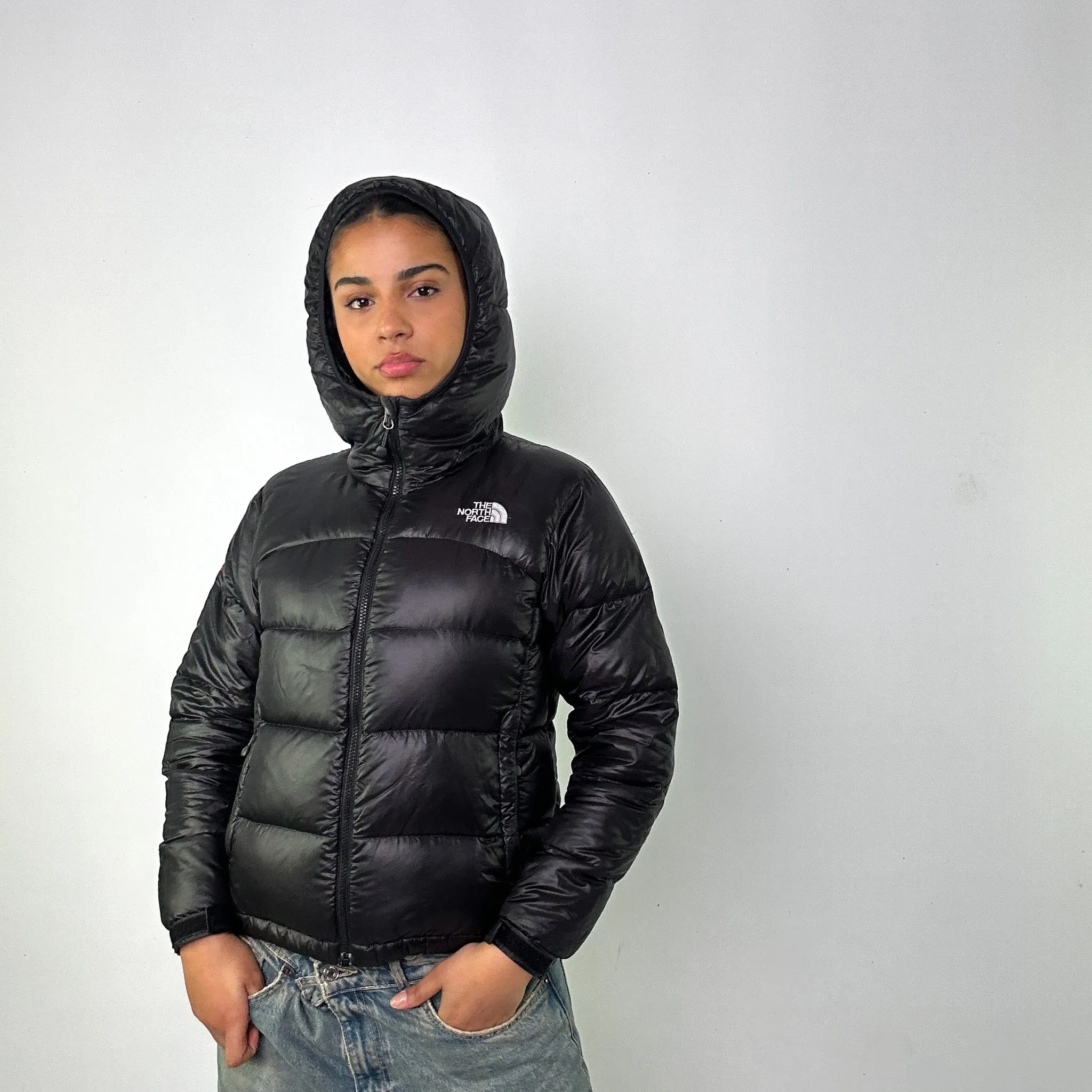 Black y2ks The North Face Summit Series Puffer Jacket Coat (M)