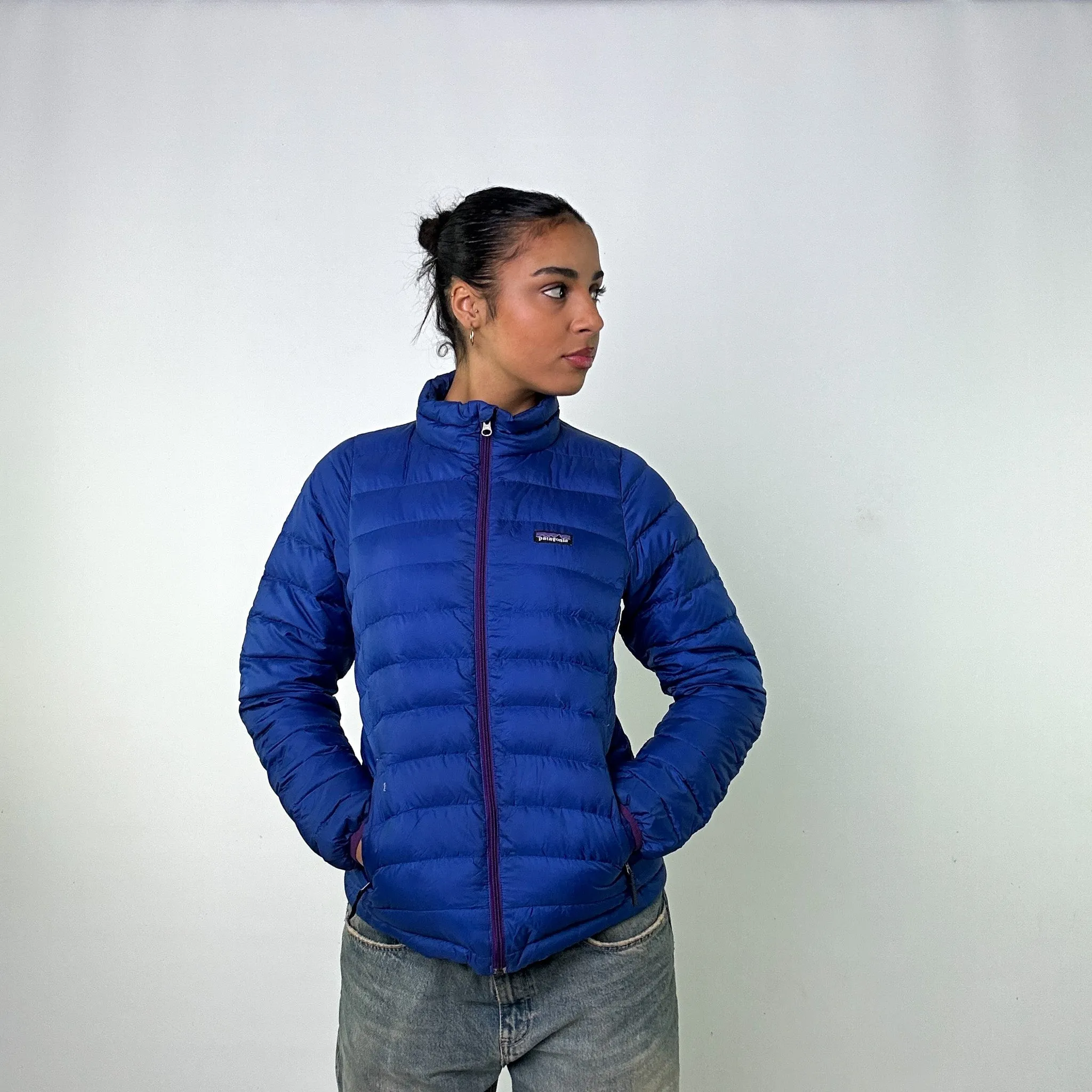 Blue y2ks Patagonia Puffer Jacket Coat (S)