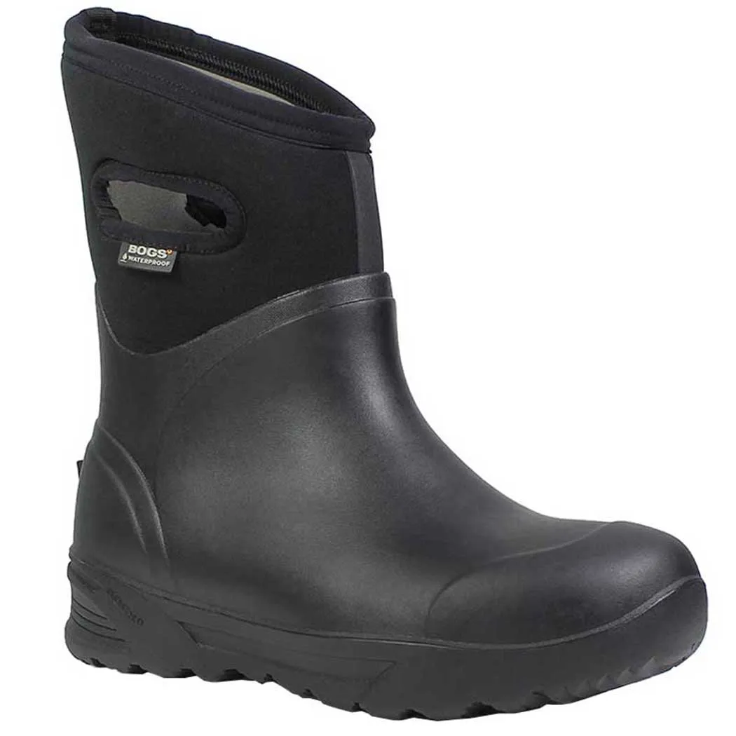 Bogs Bozeman Mid Insulated Waterproof Boot Black (Men's)