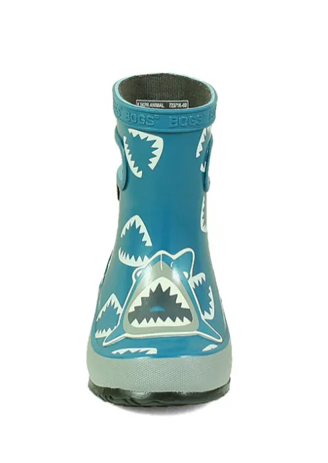 Bogs Skipper Animal – Shark Kids’ Rain Boots