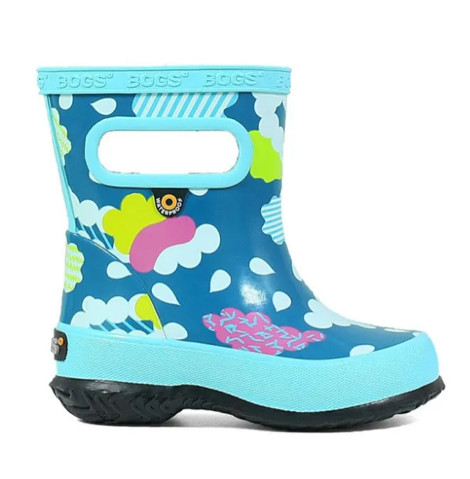 Bogs Skipper Clouds -Kids’ Lightweight Rain Boots