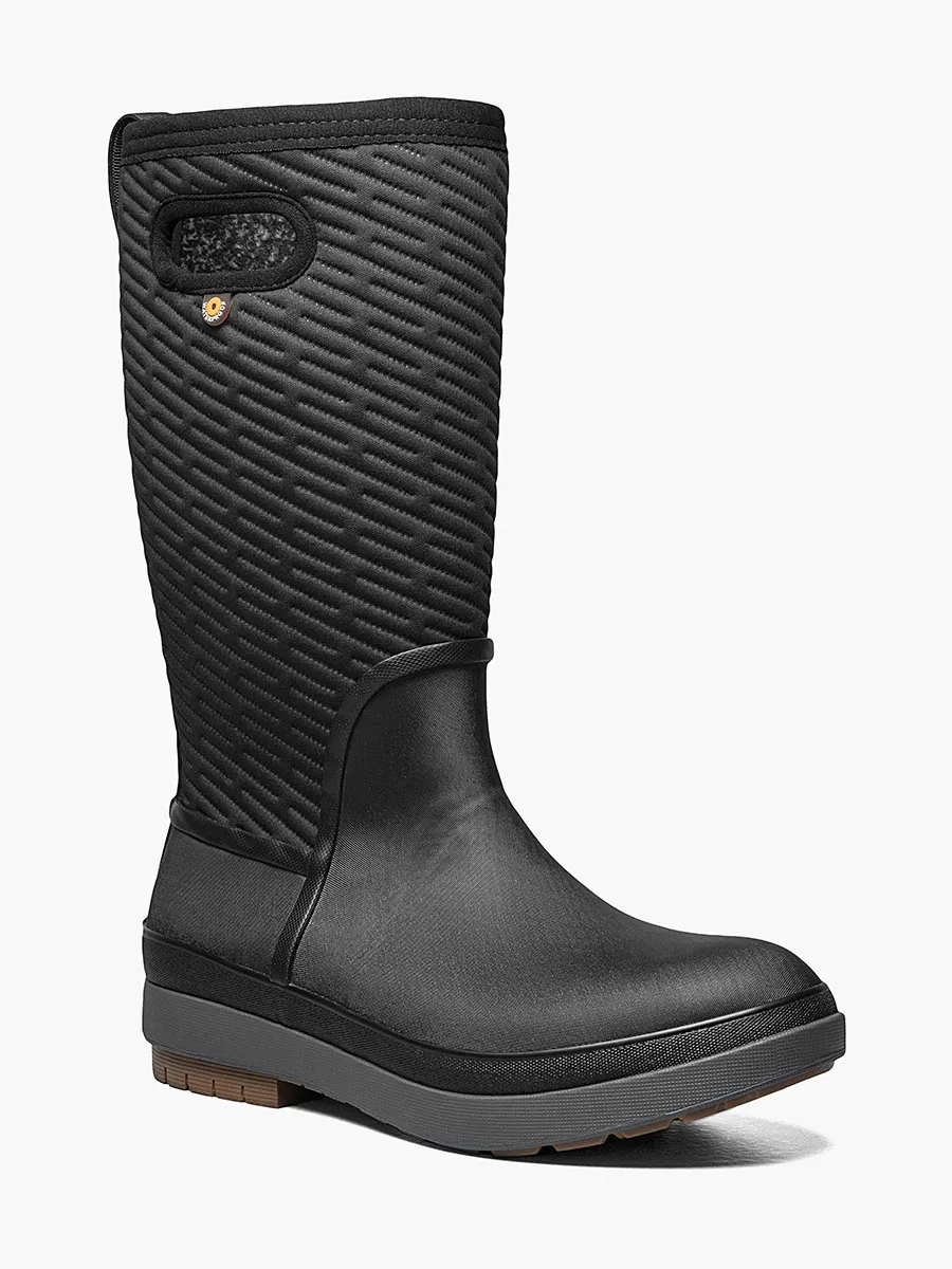 Bogs Womens Crandall II Tall Winter Boot- Black