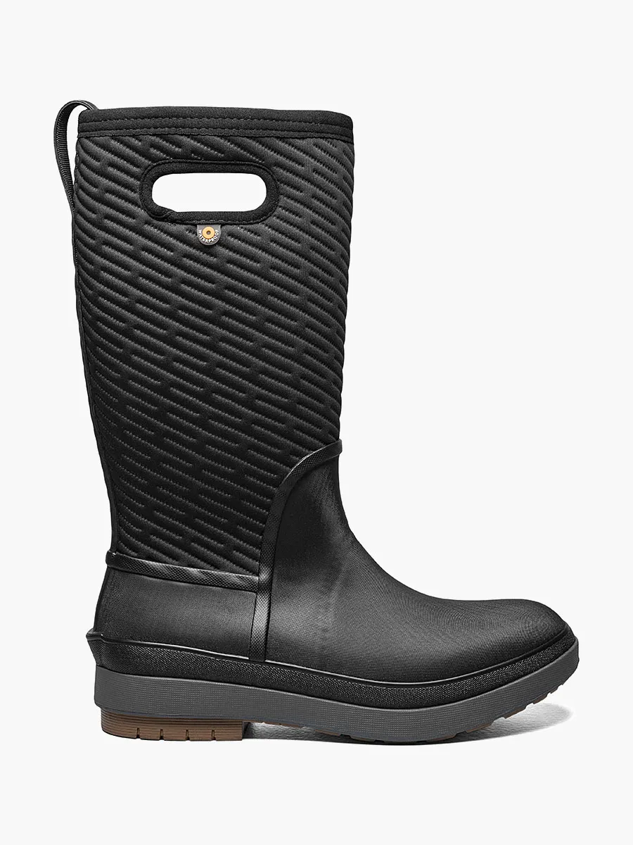 Bogs Womens Crandall II Tall Winter Boot- Black