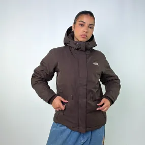 Brown 90s The North Face Puffer Jacket Coat (L)