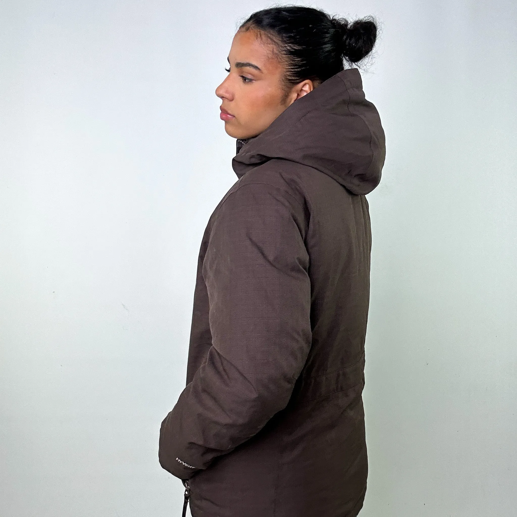 Brown 90s The North Face Puffer Jacket Coat (L)