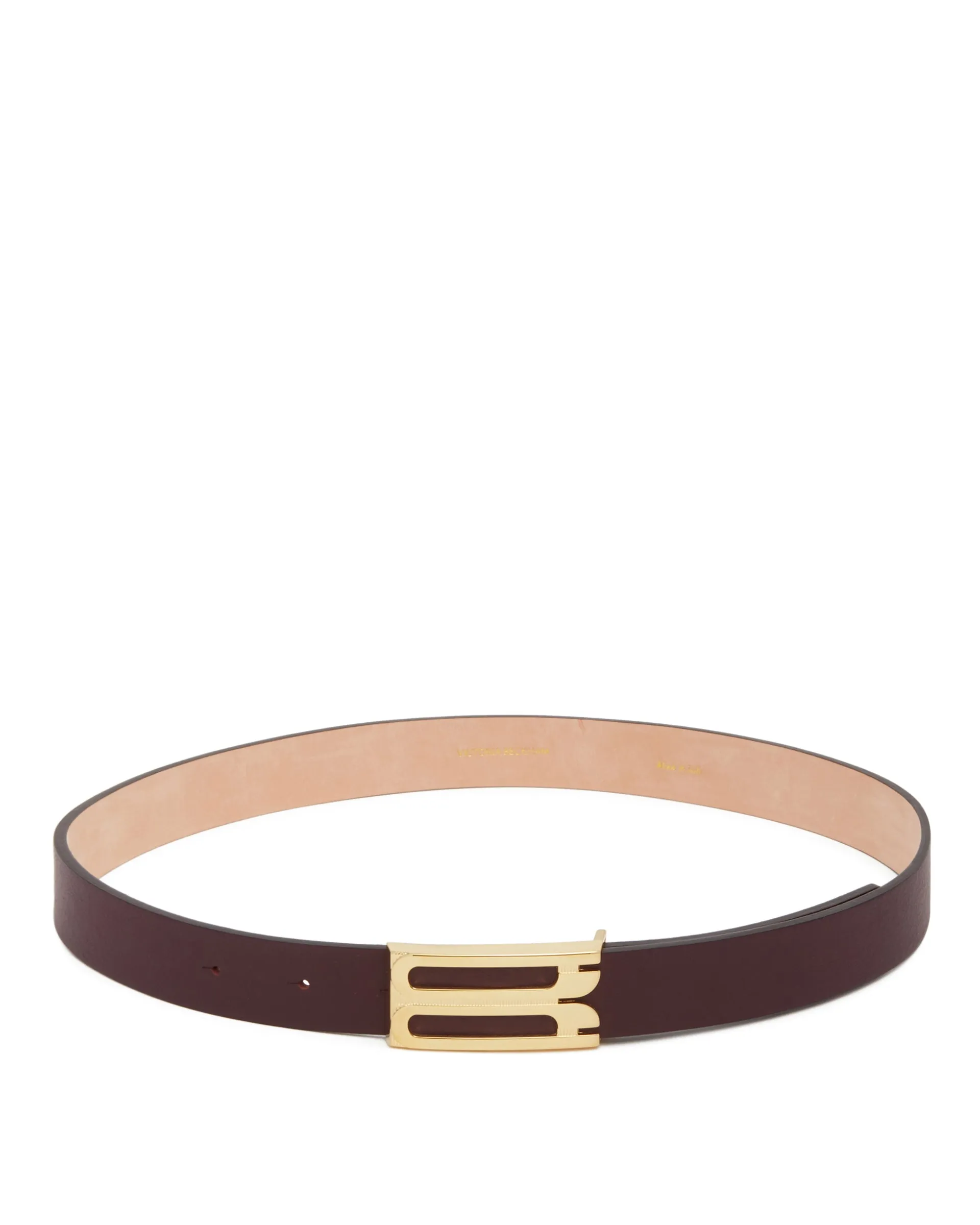 Burgundy Jumbo Frame Belt