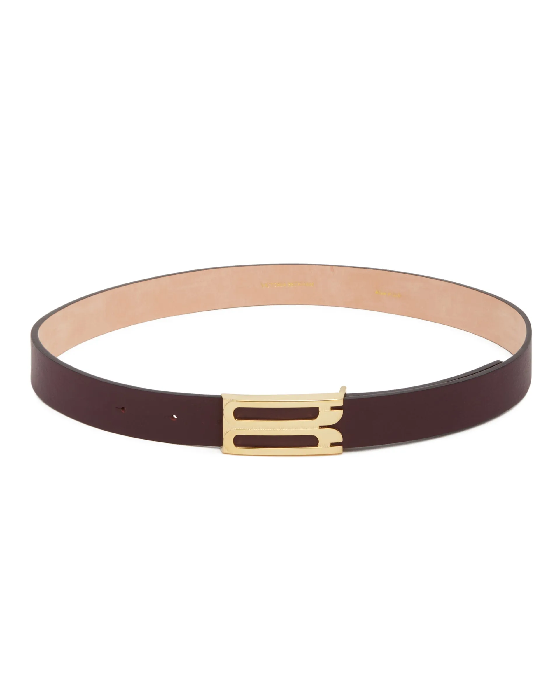 Burgundy Jumbo Frame Belt