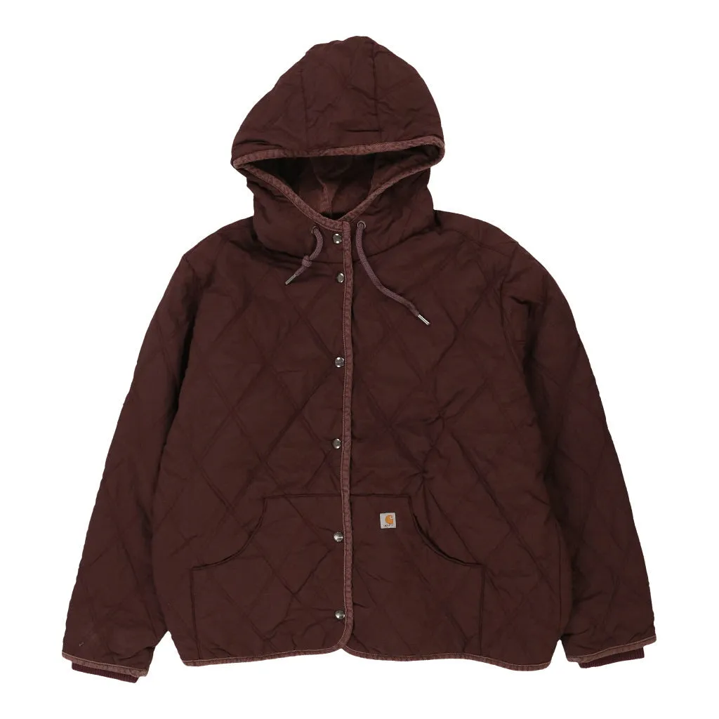 Carhartt Puffer - 2XL Brown Polyester