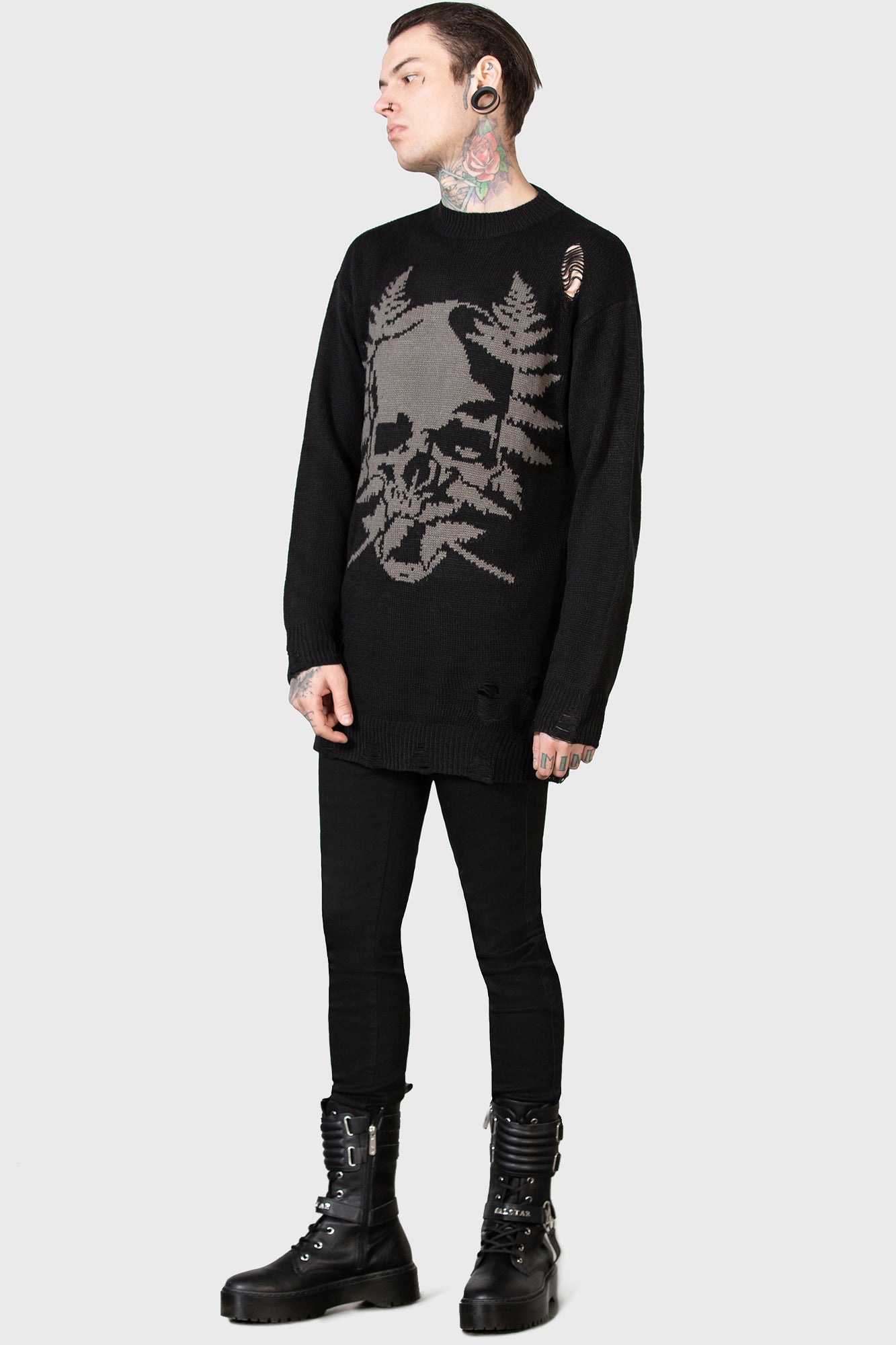 Cause Fear Knit Sweater