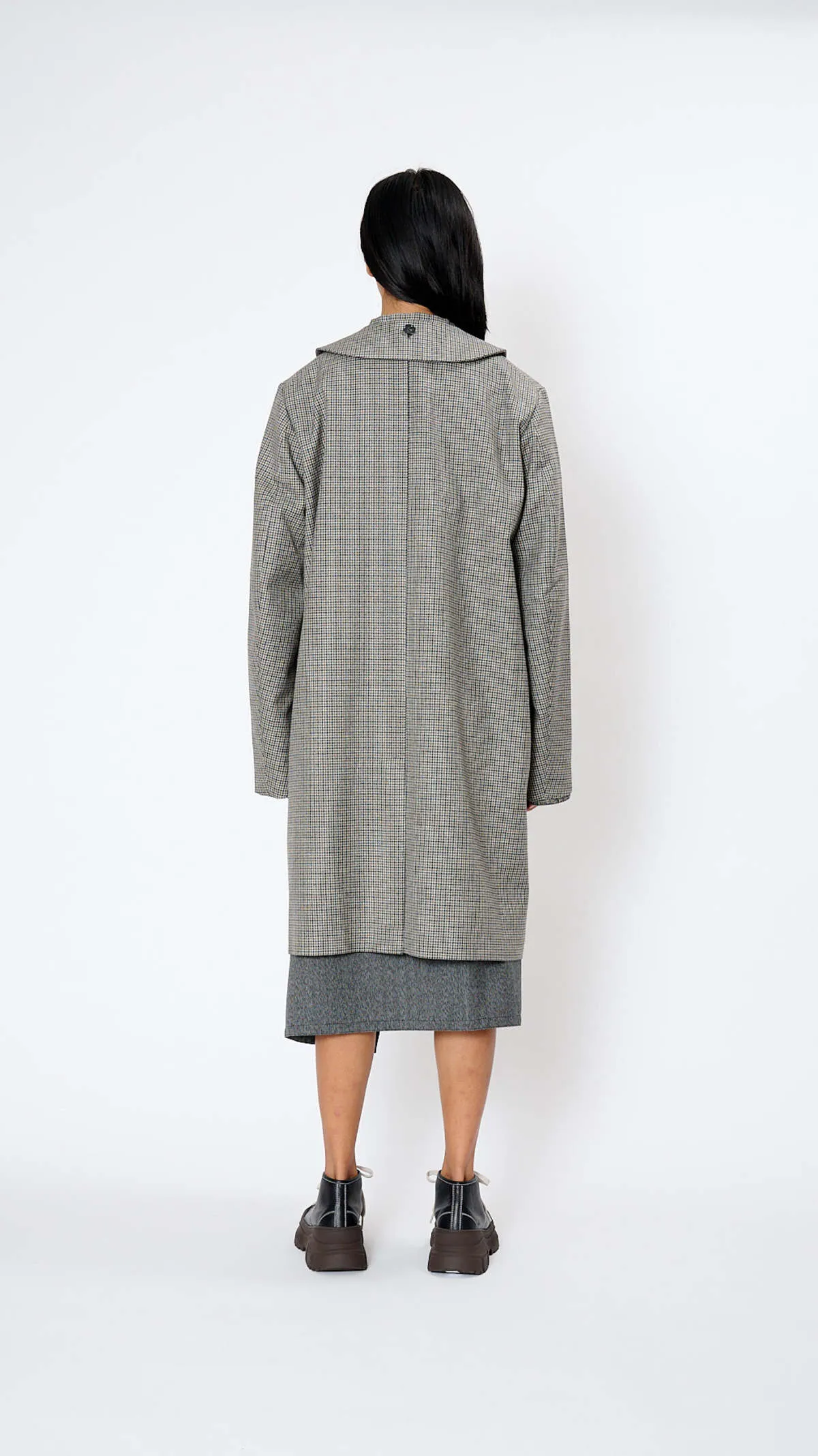 Ceres Long Coat - Mercury