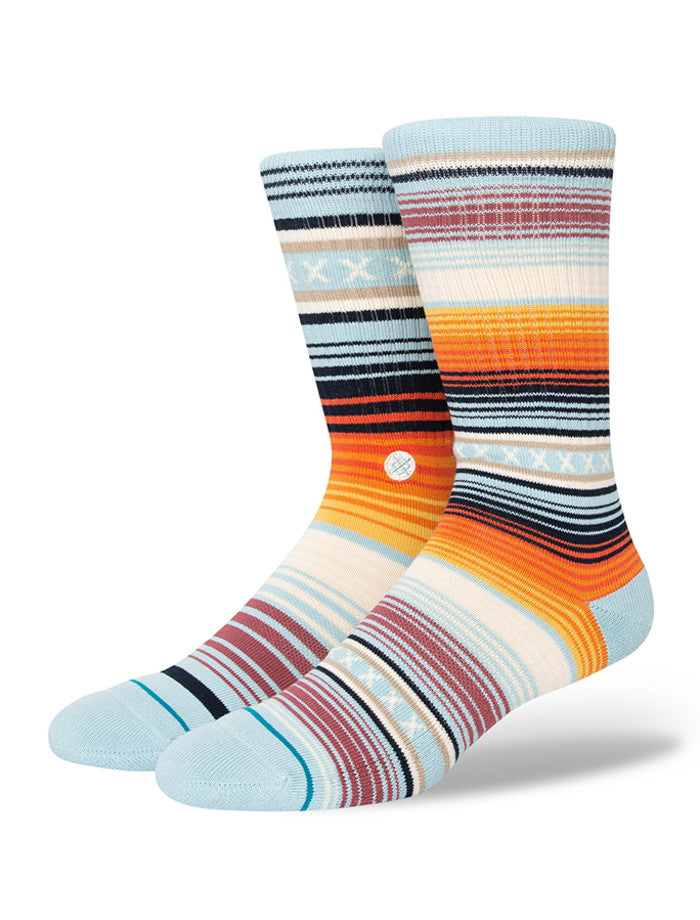 CHAUSSETTES STANCE CURREN ST CREW LIGHT BLUE