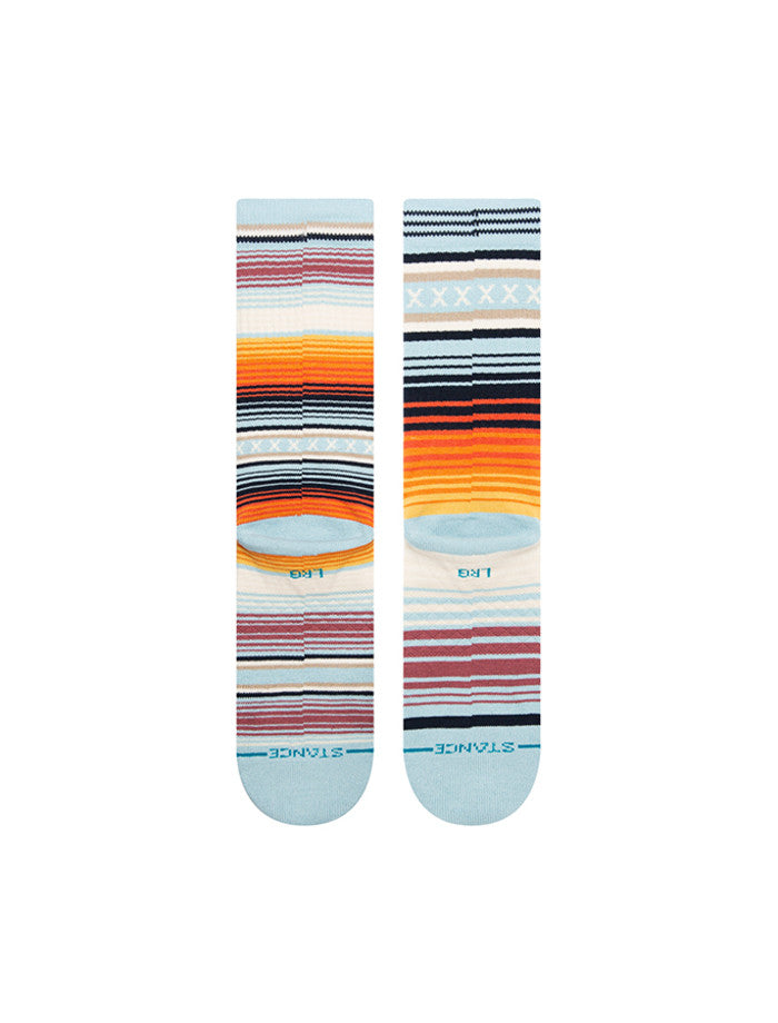 CHAUSSETTES STANCE CURREN ST CREW LIGHT BLUE