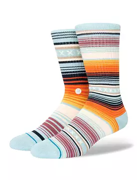 CHAUSSETTES STANCE CURREN ST CREW LIGHT BLUE