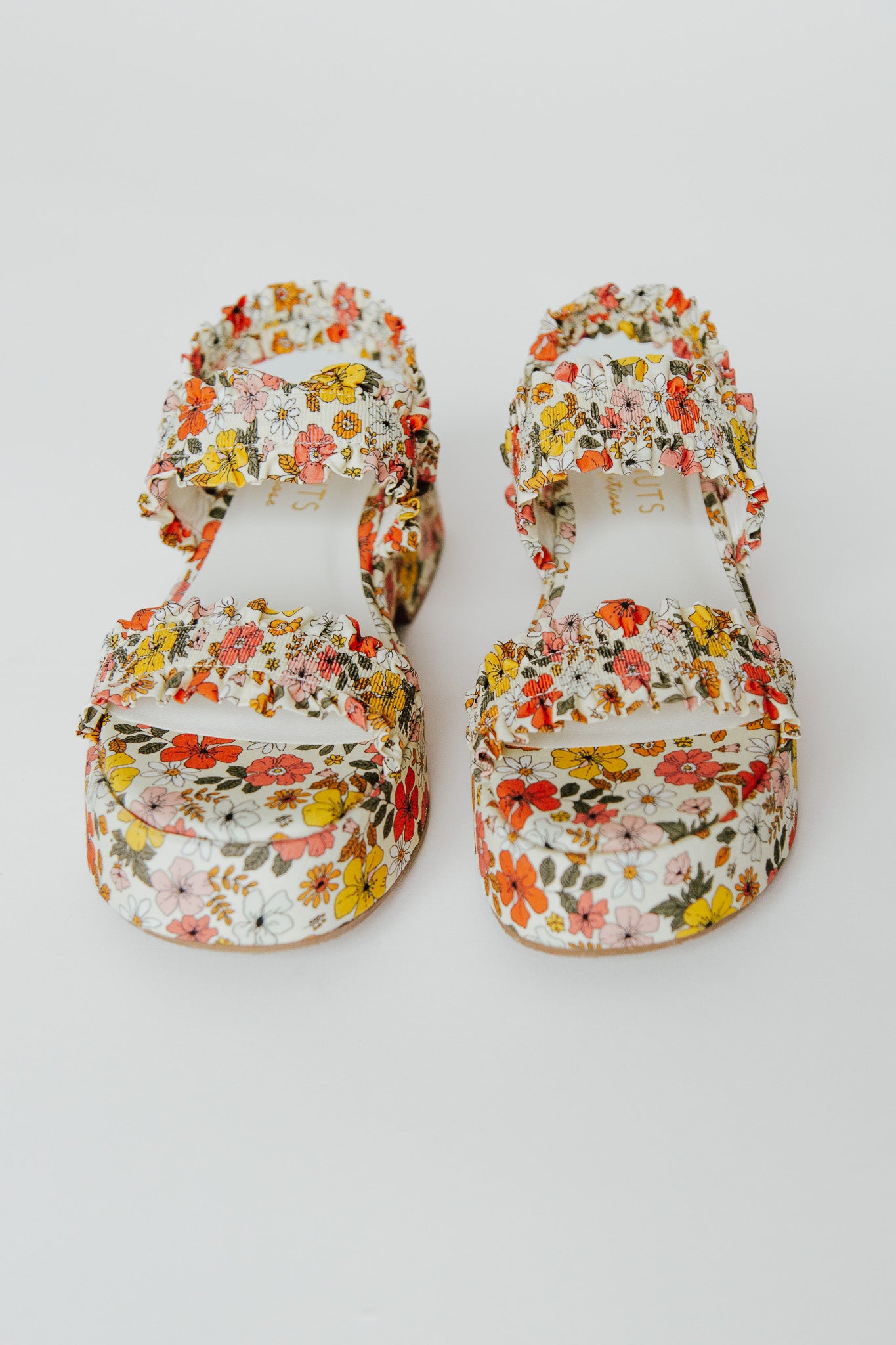 Coconuts by Matisse: Jean Platform Sandal in White Floral