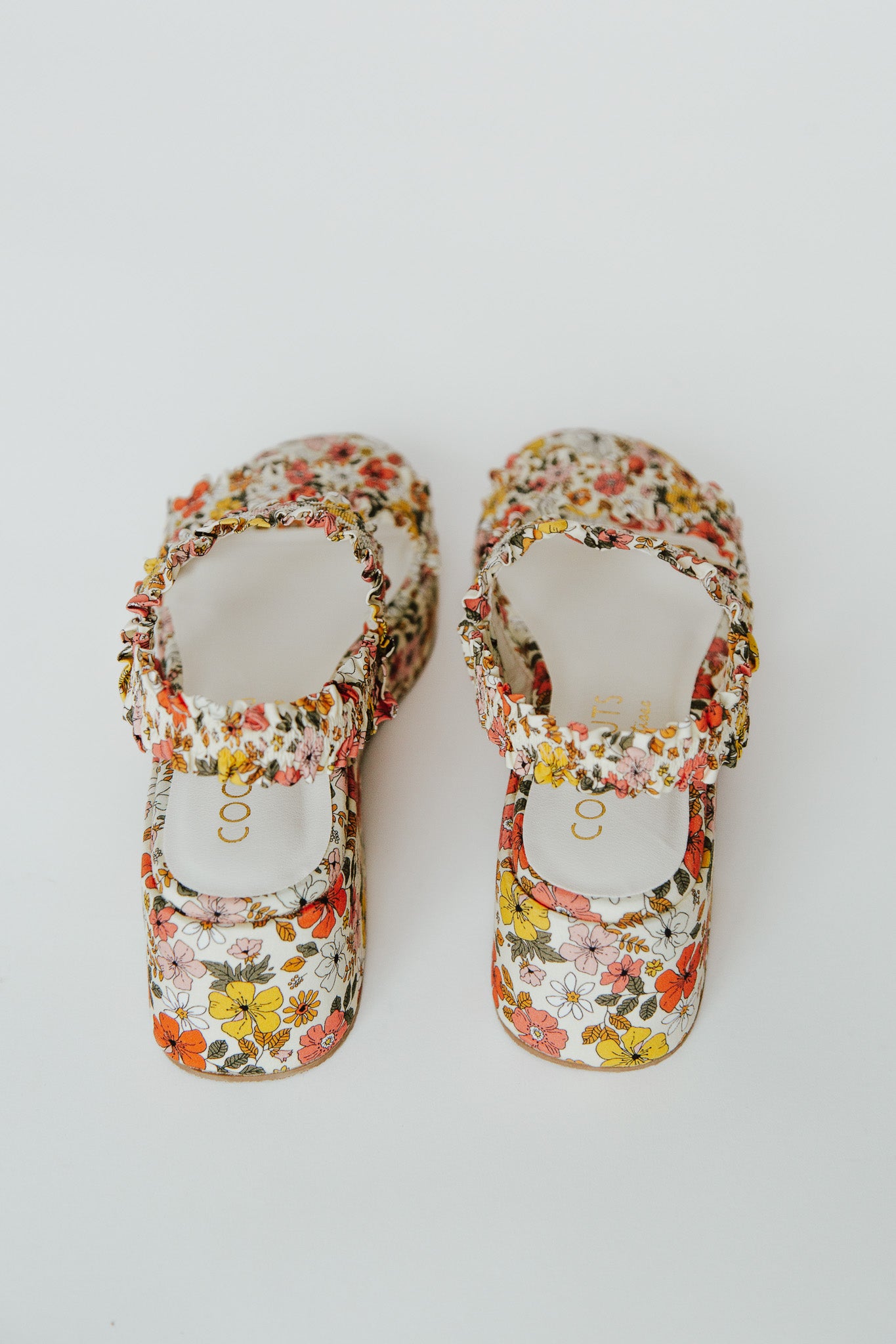 Coconuts by Matisse: Jean Platform Sandal in White Floral