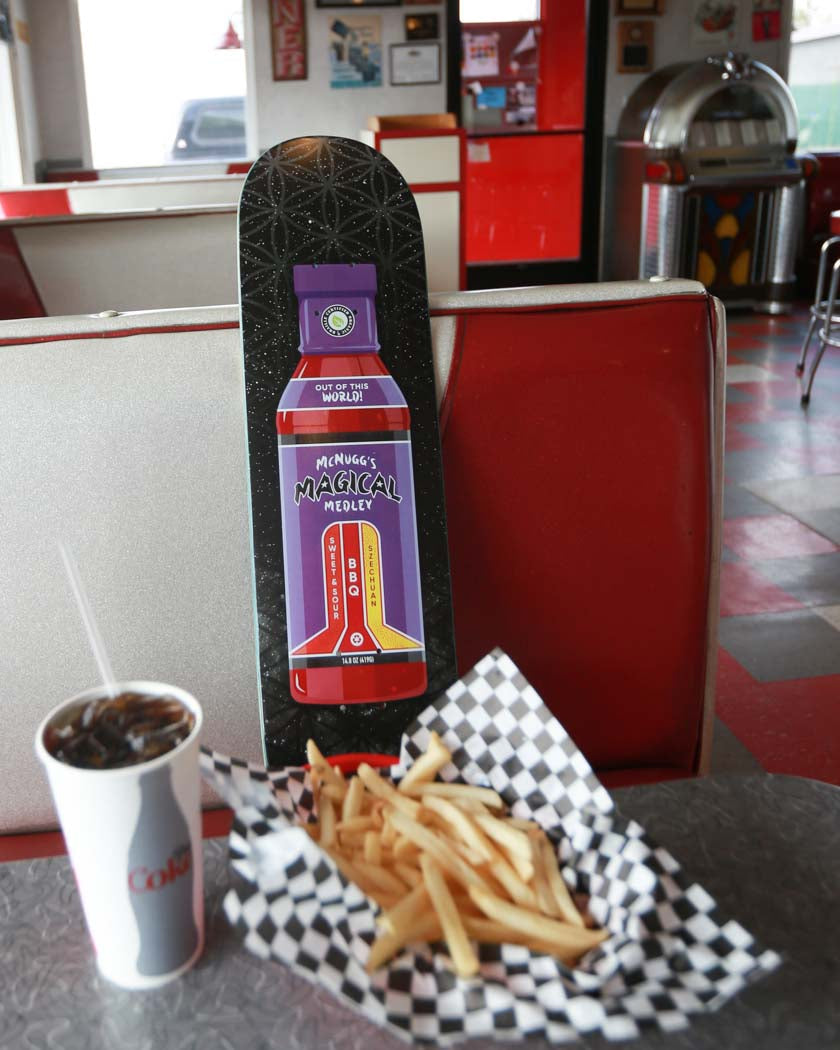 Condiment Series: McNugg's Magical Medley Skateboard Deck