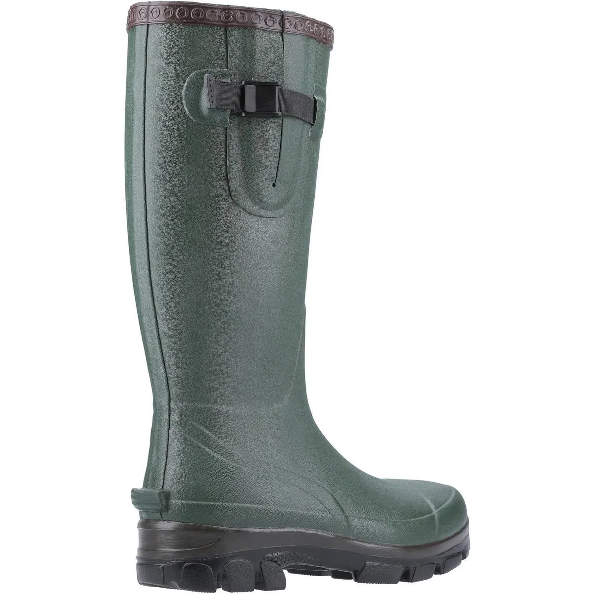 Cotswold Grange Buckle Fastening Wellington Boot Green