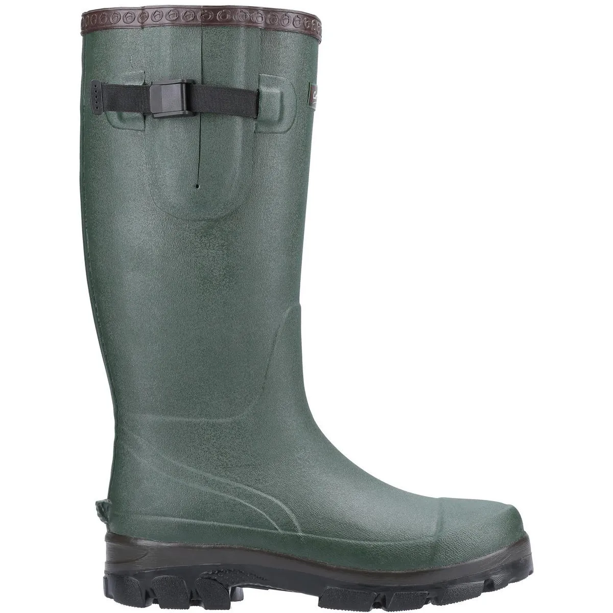 Cotswold Grange Buckle Fastening Wellington Boot Green