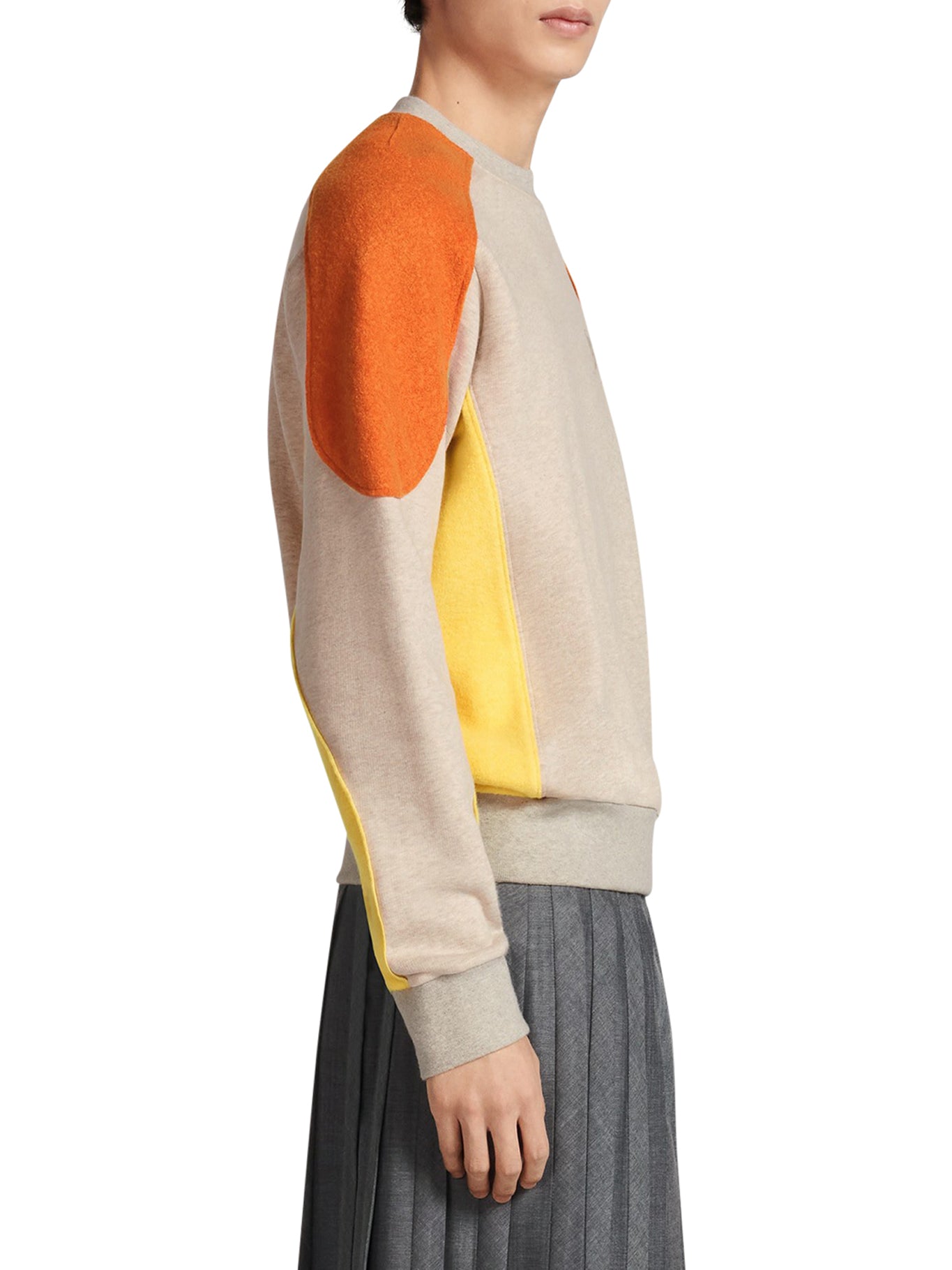 Cotton and cashmere sweatshirt