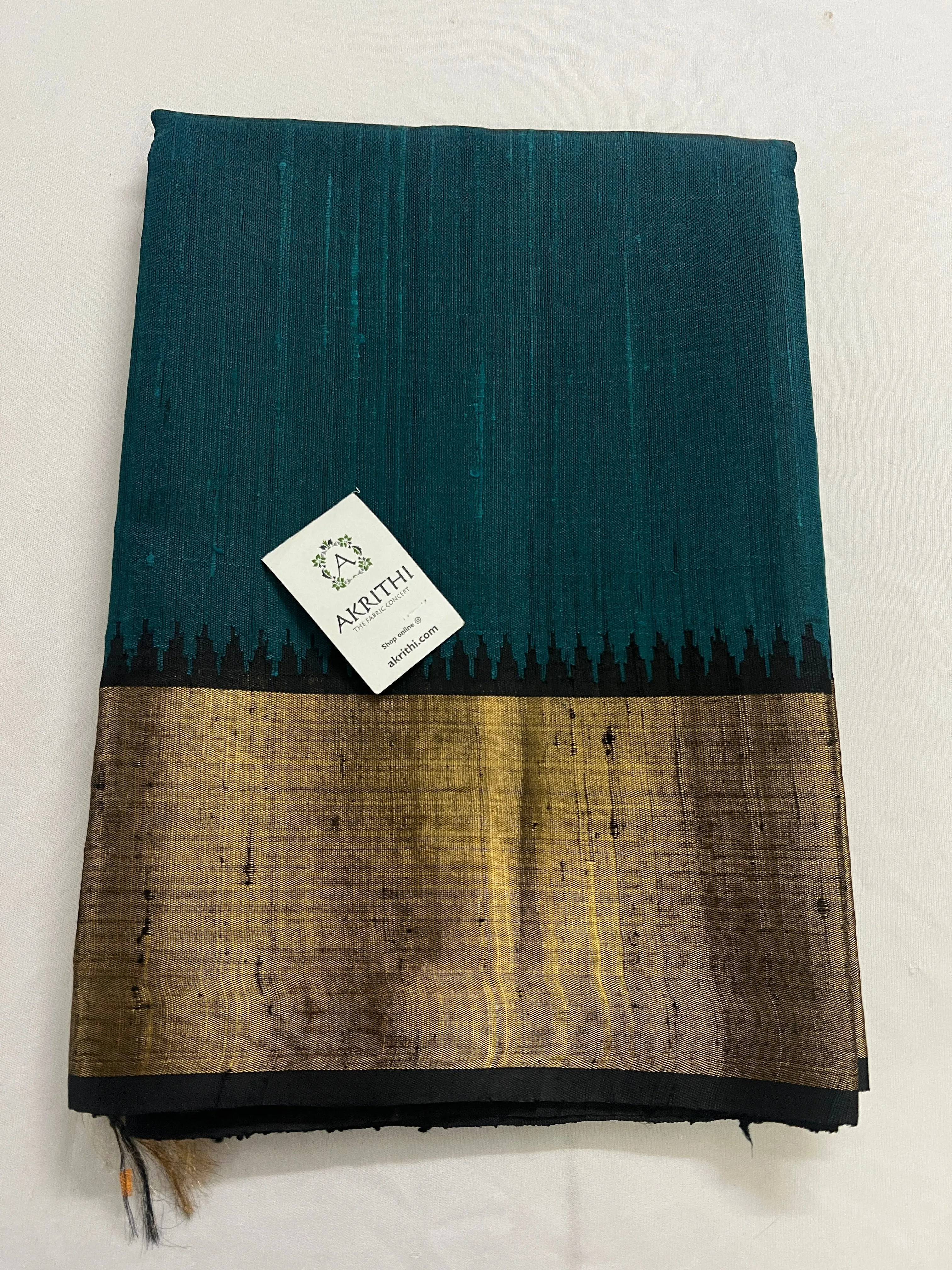 Dupion silk saree