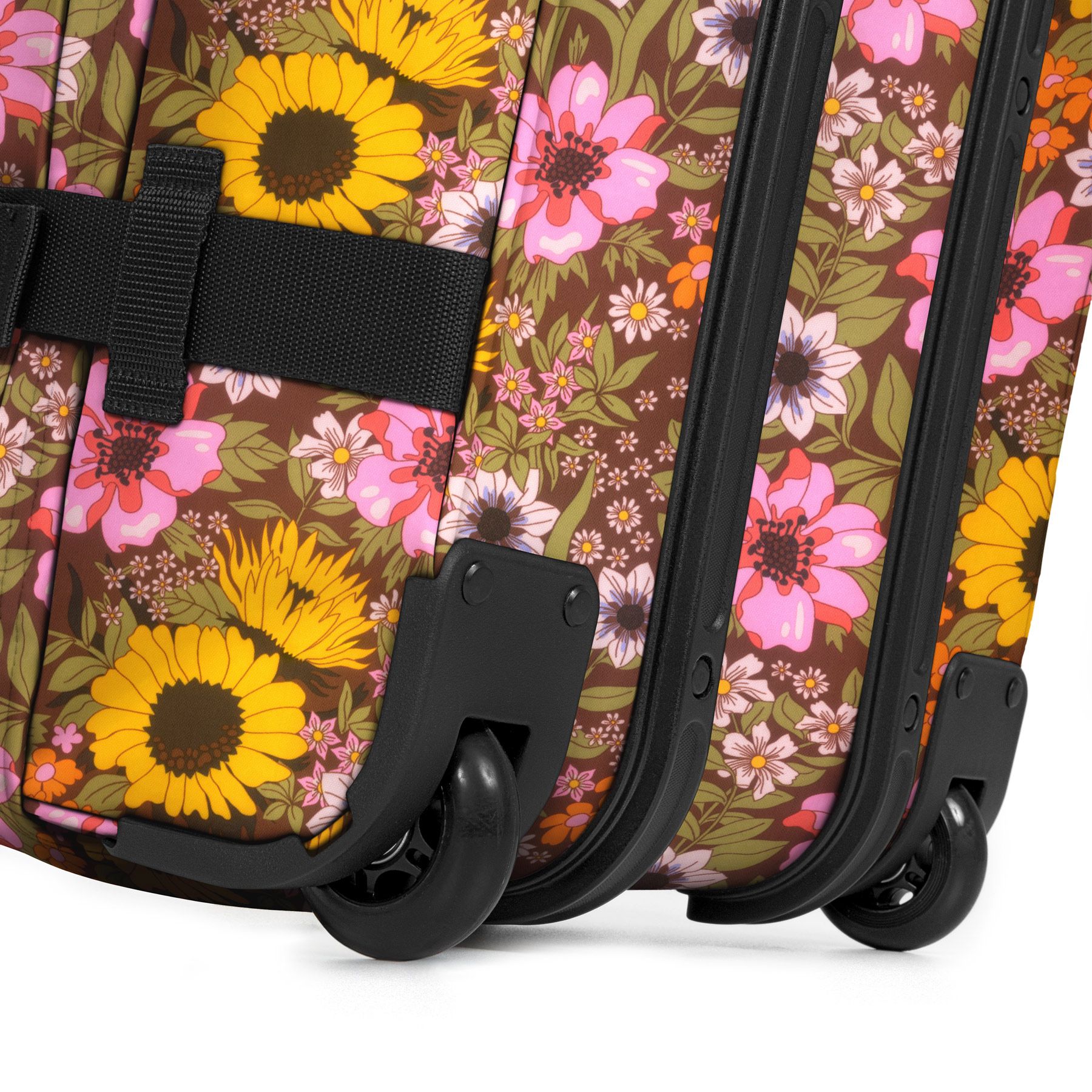 EASTPAK TRANSIT'R Medium POPFLOWER BROWN