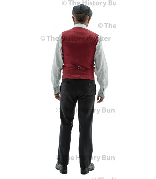 Edwardian Mens waistcoat - GREY