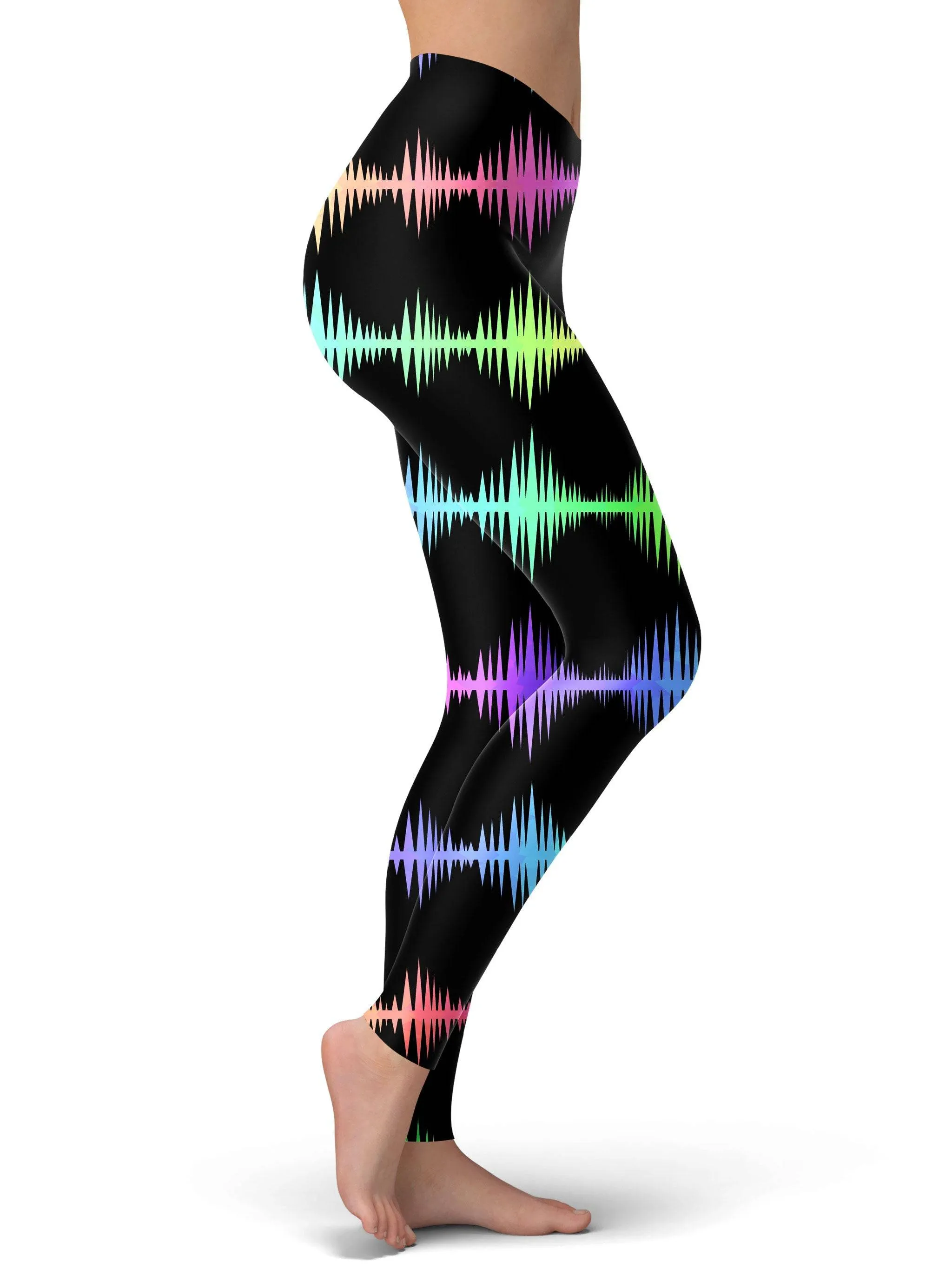 Equalizer Sound Waves Leggings