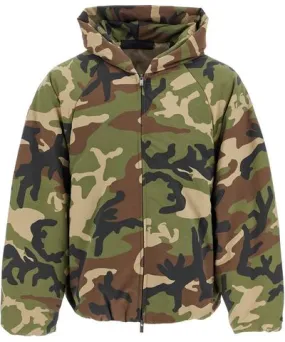 Fear of God jacket with camouflage print