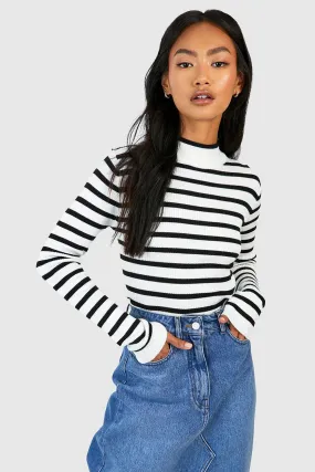 Fine Gauge Stripe Sweater