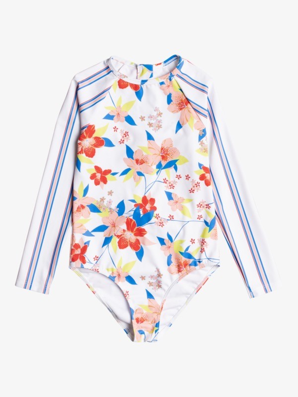 GIRLS FRIENDLY FLOWER LS ONESIE