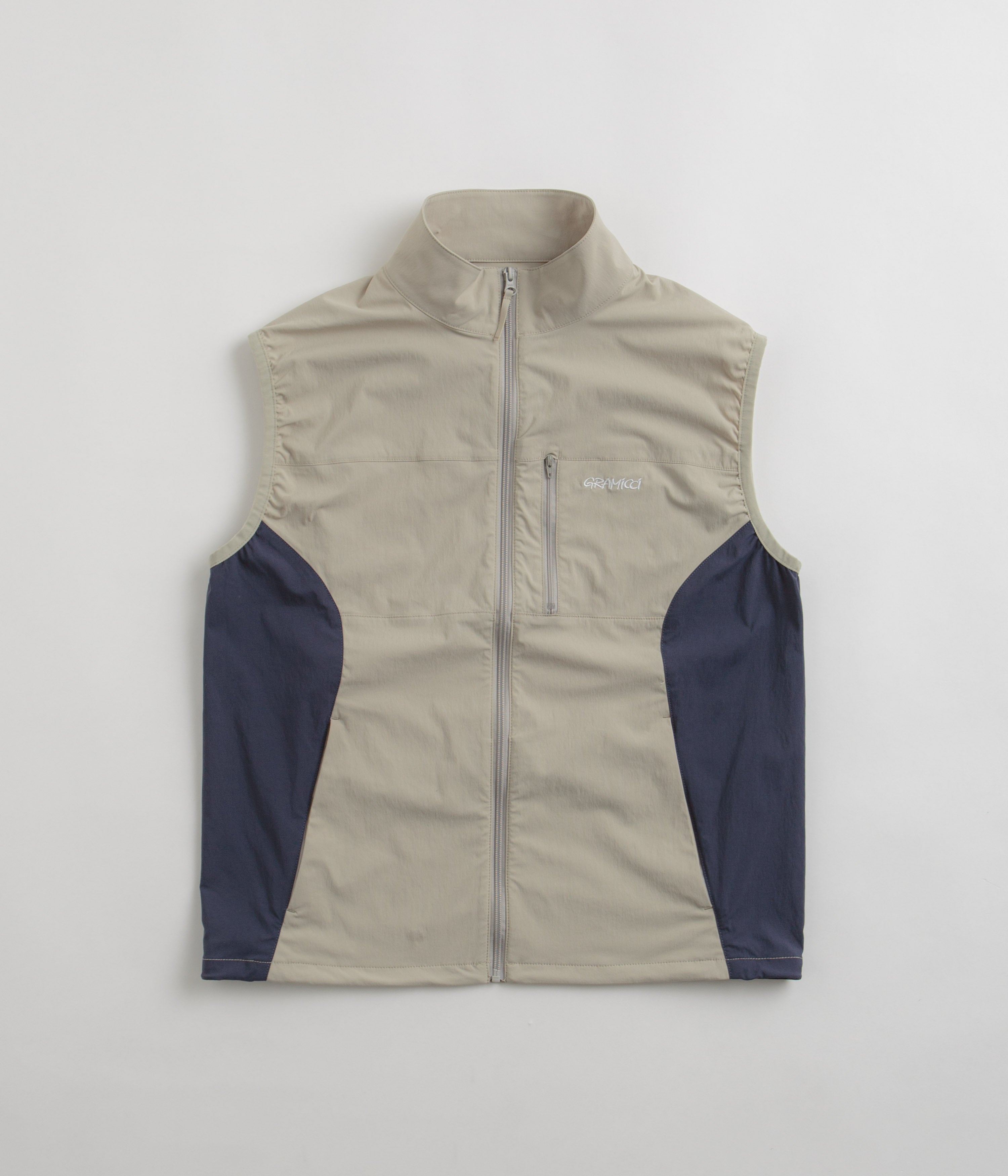 Gramicci Softshell Nylon Vest - Stone Grey