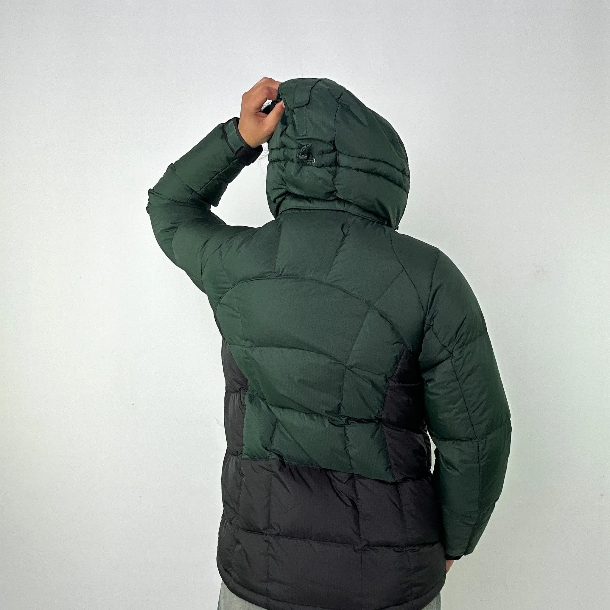 Green y2ks Mont Bell Puffer Jacket Coat (S)